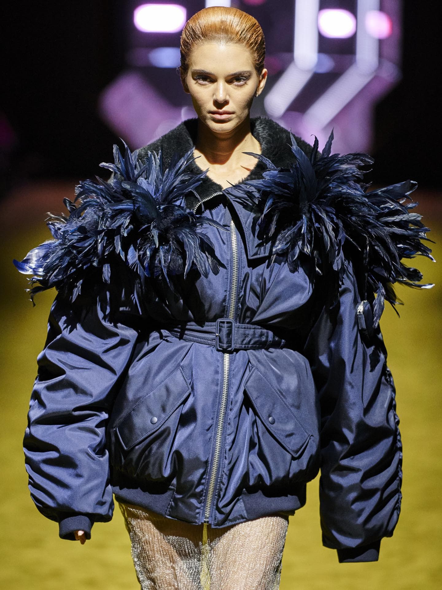 Kendall Jenner auf Prada Show Herbst 2022