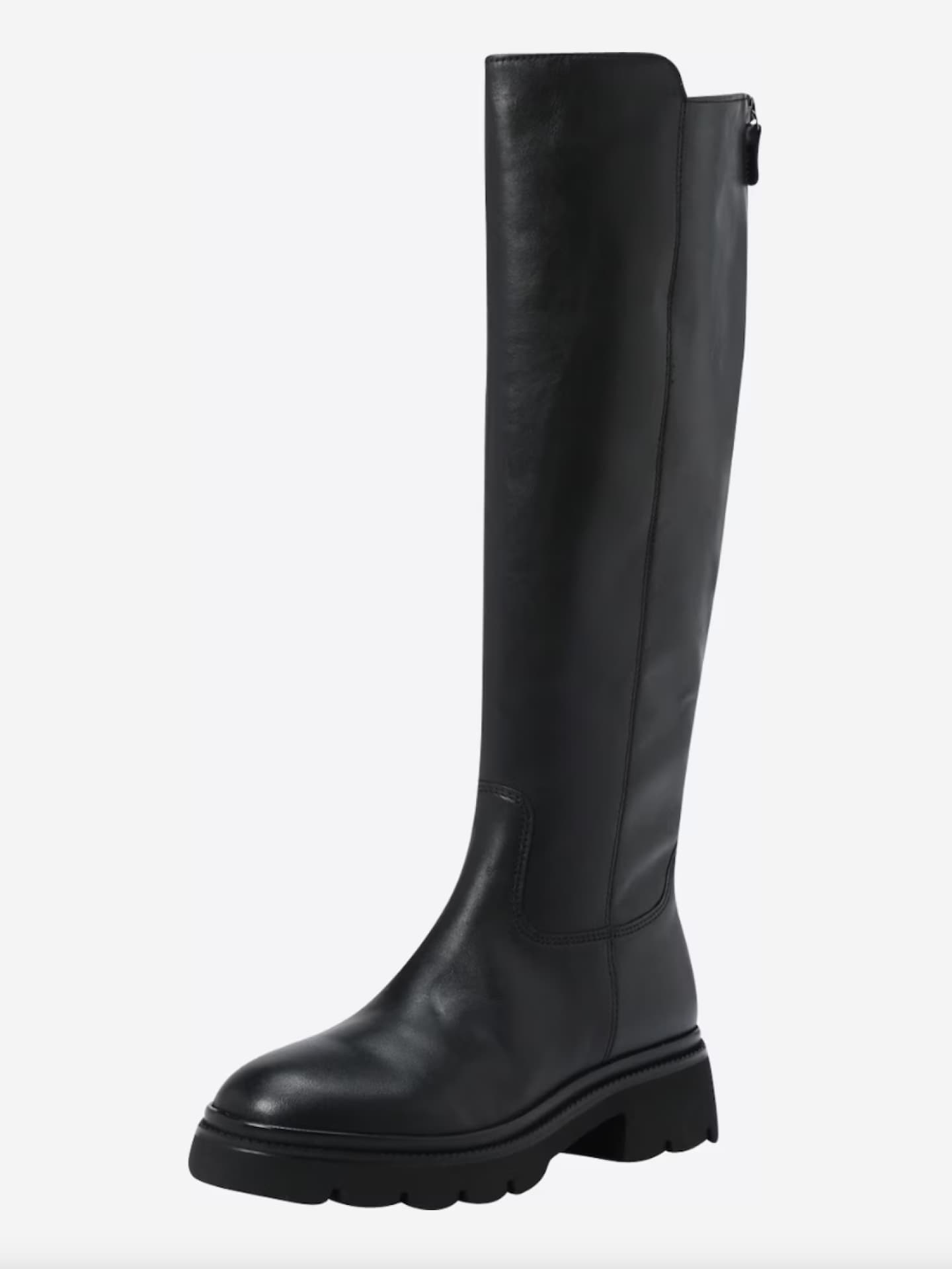 Schwarzer Stiefel mit Gabor
