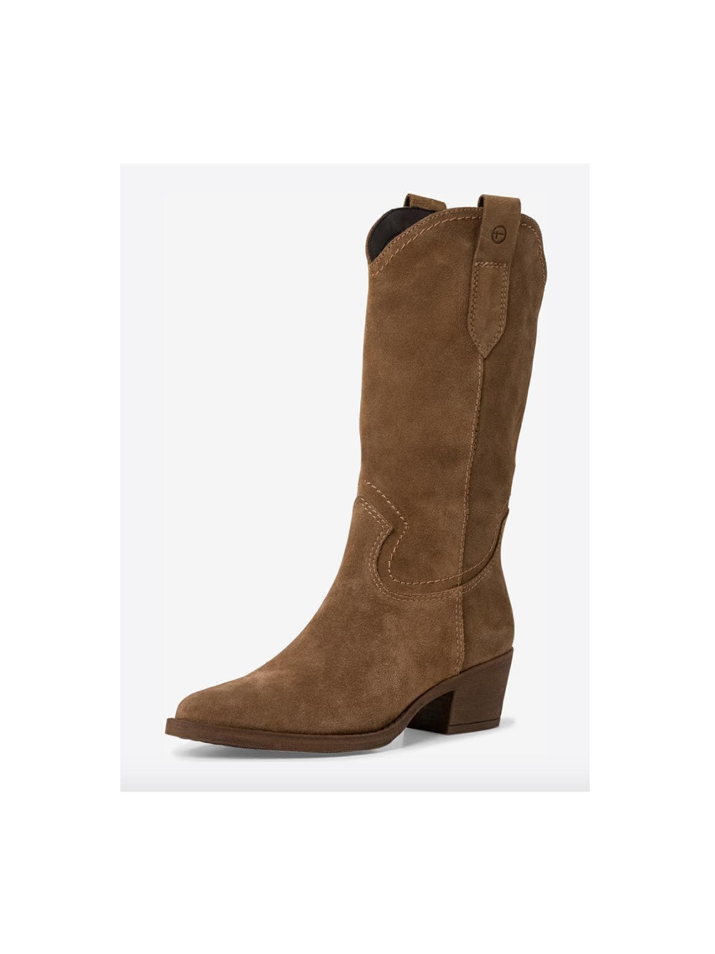 Braune Cowboy Boots von Tamaris