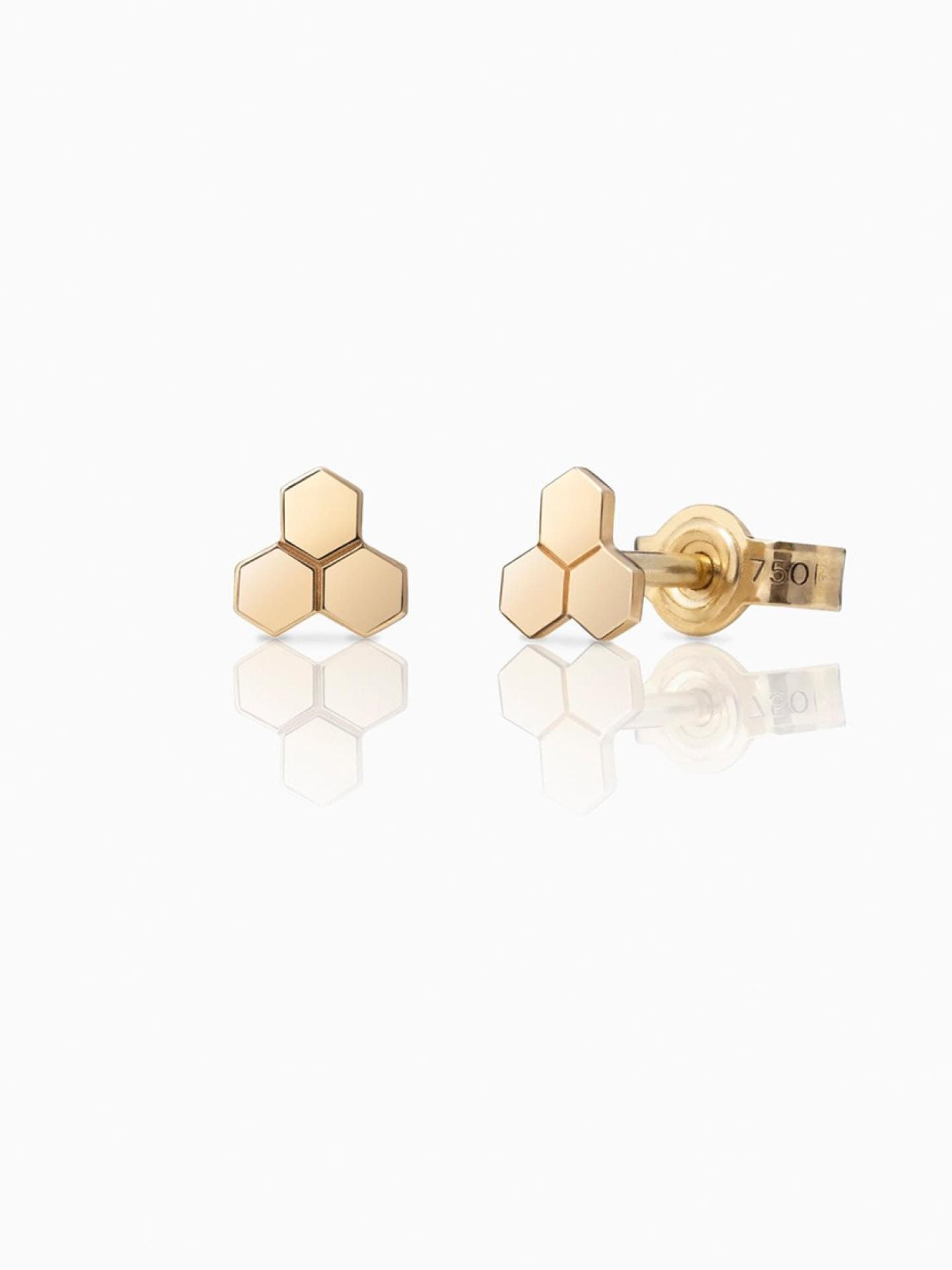 Little Things Ohrstecker aus Fairtrade Gold von Quite Quit