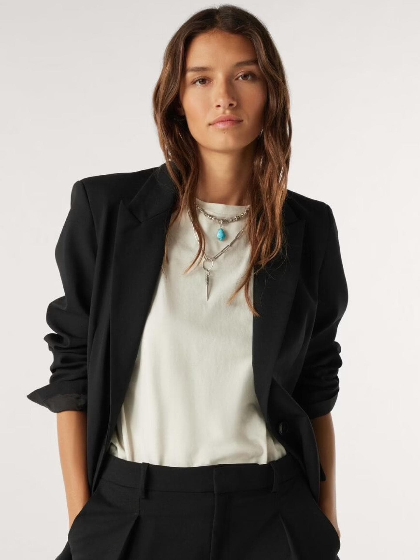 Scchwarzer Blazer von ba&sh Paris