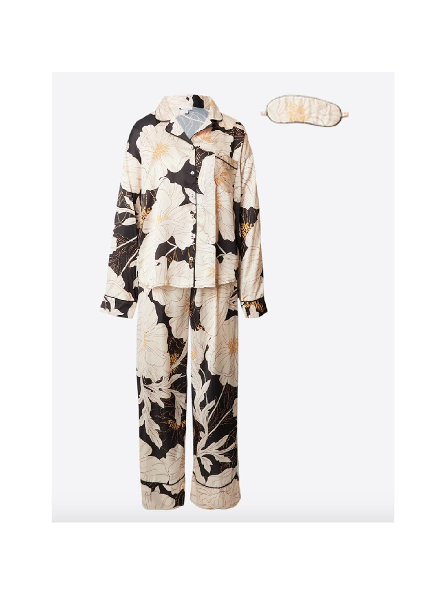 Pyjama mit floralen Mustern von Topshop