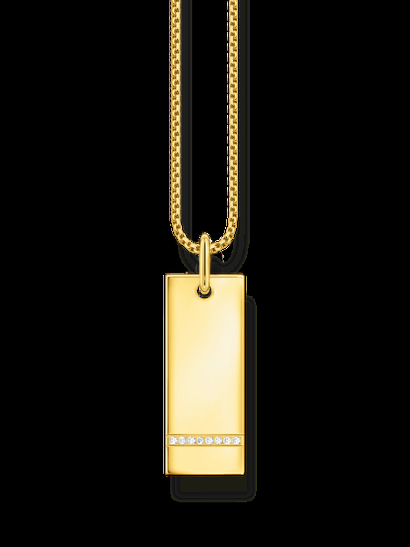 Kette mit Ziersteinen