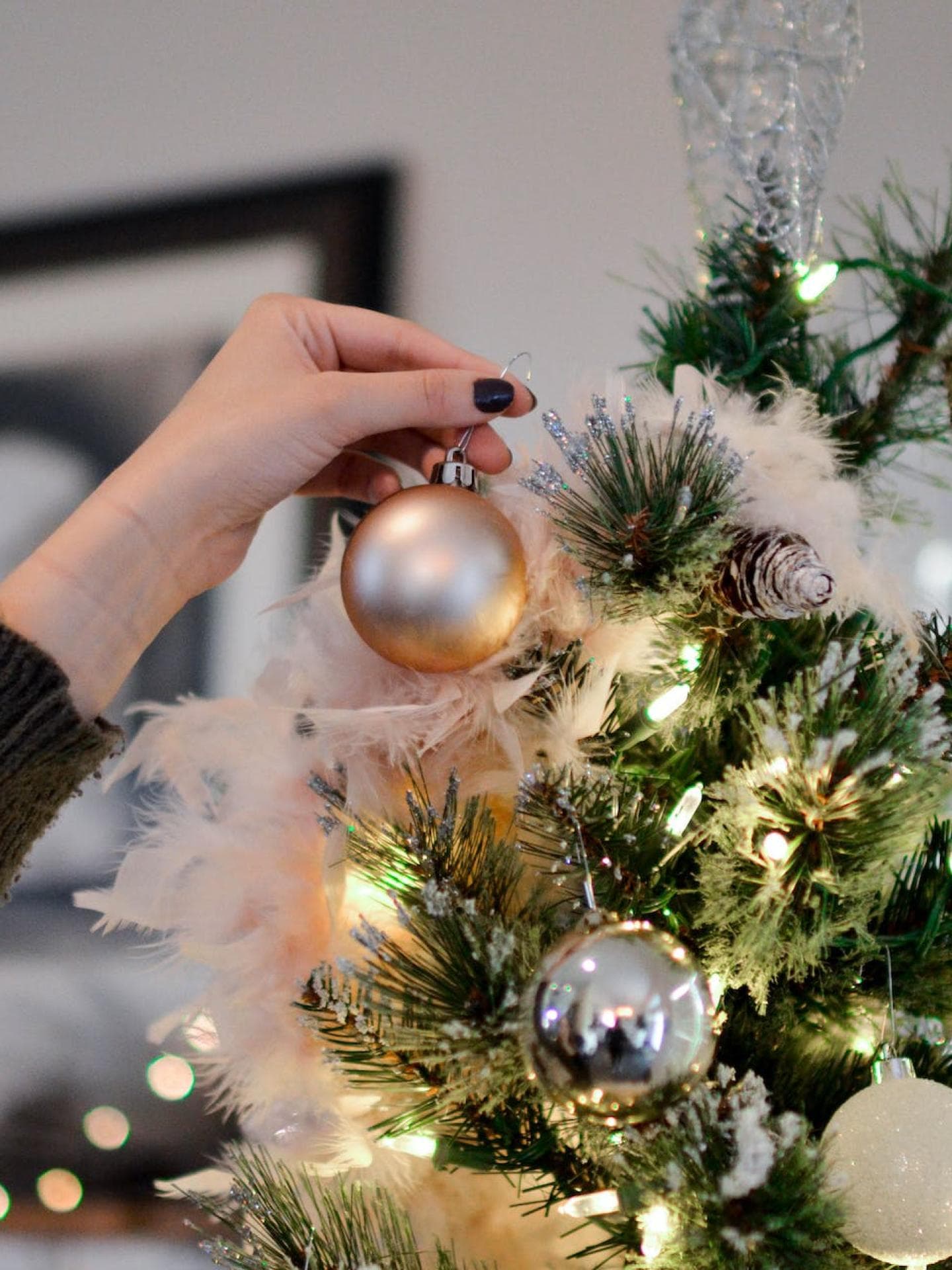 Weihnachtsbaum schmücken
