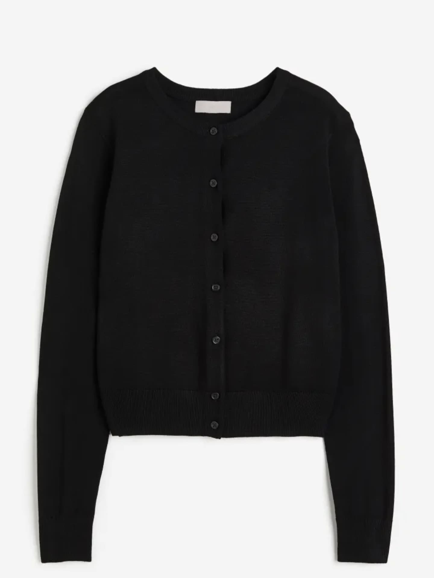 H&M Cardigan in Schwarz