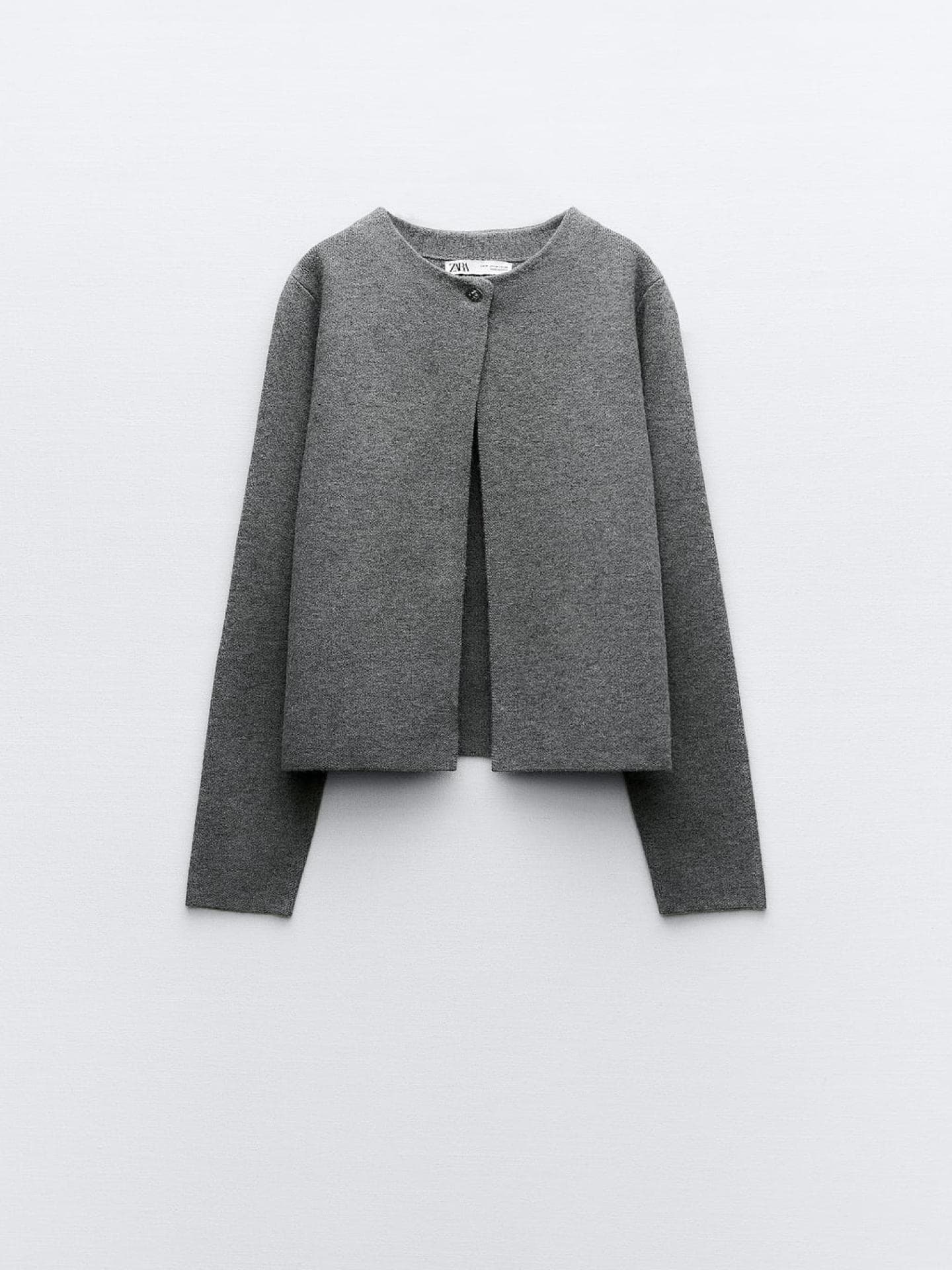Grauer Cardigan Zara