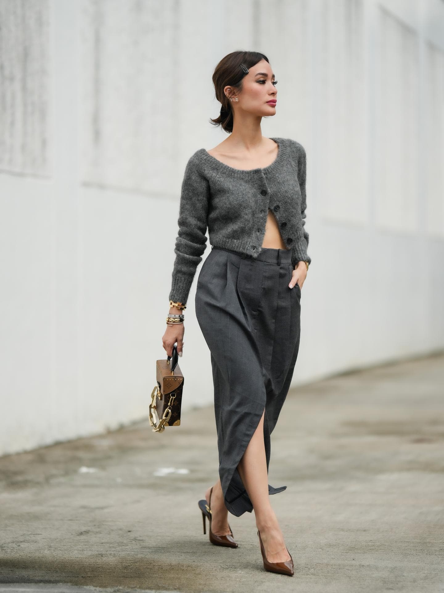 Heart Evangelista in Stiletto-Slingbacks