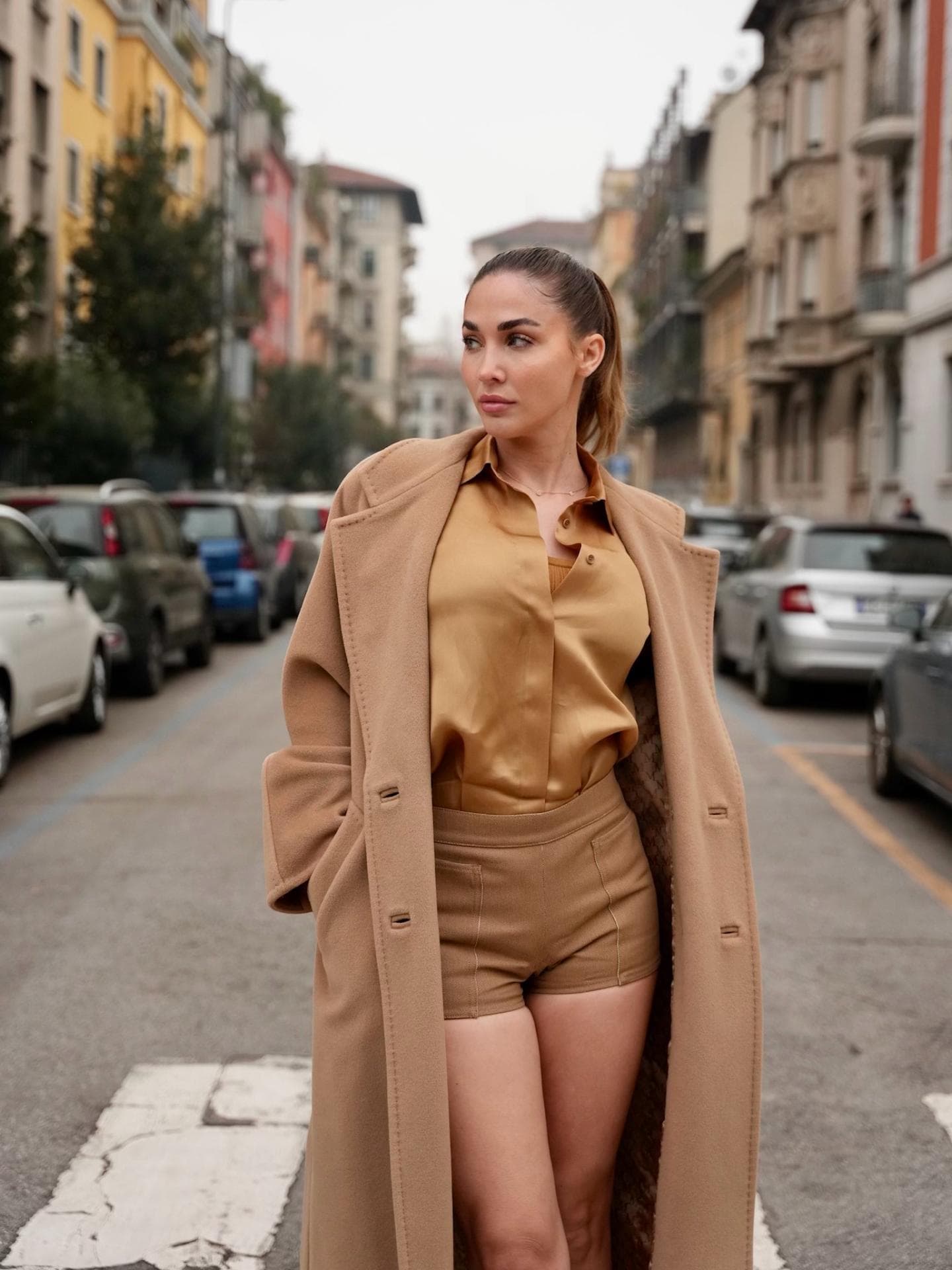 Ann-Kathrin Götze im Interview Ann-Kathrin Götze in Max Mara