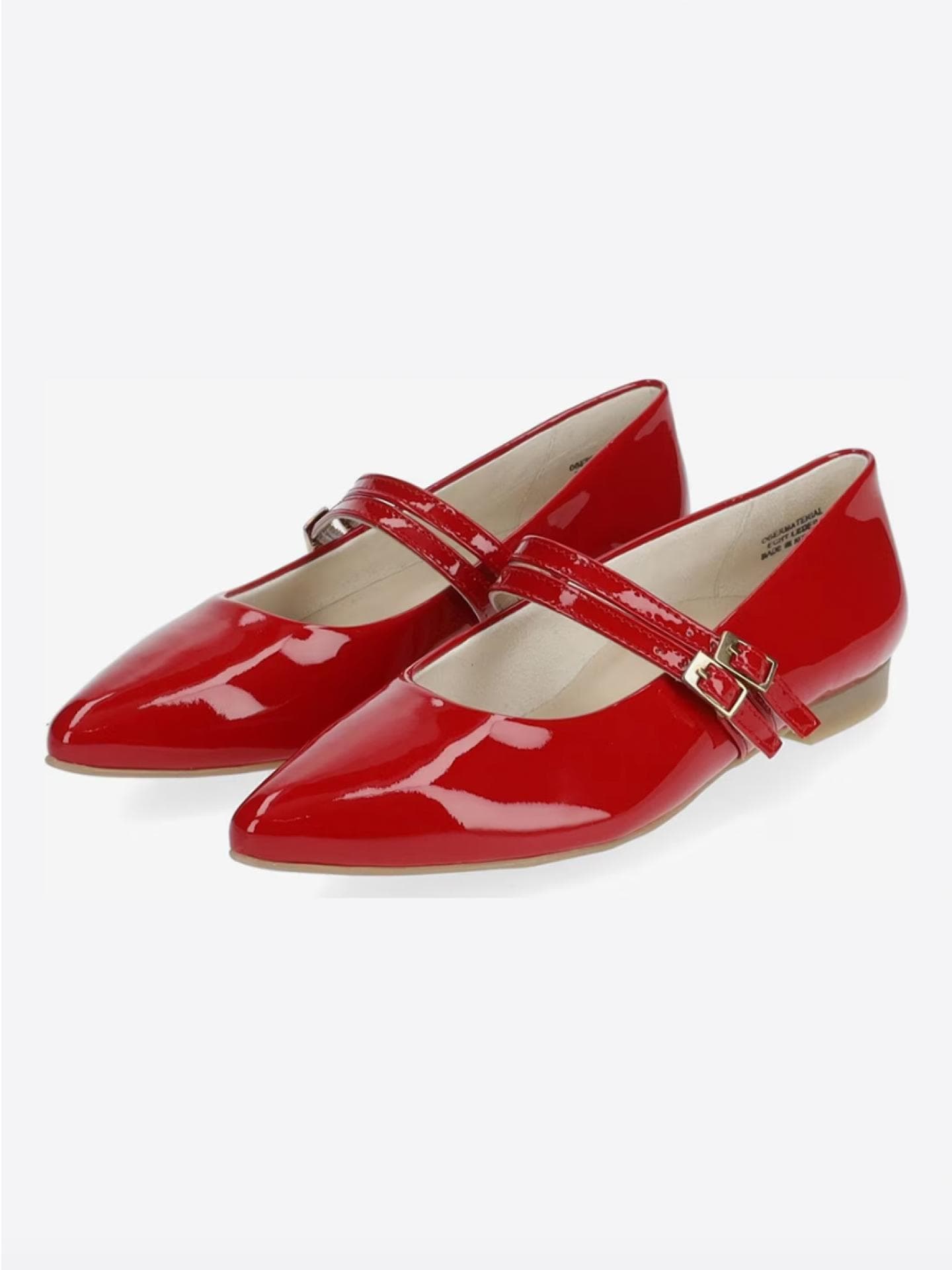 Ballerinas in Rot