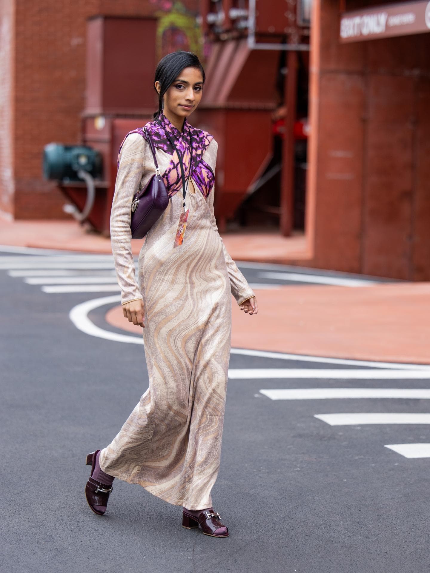 Malvika Sheth auf der New York Fashion Week