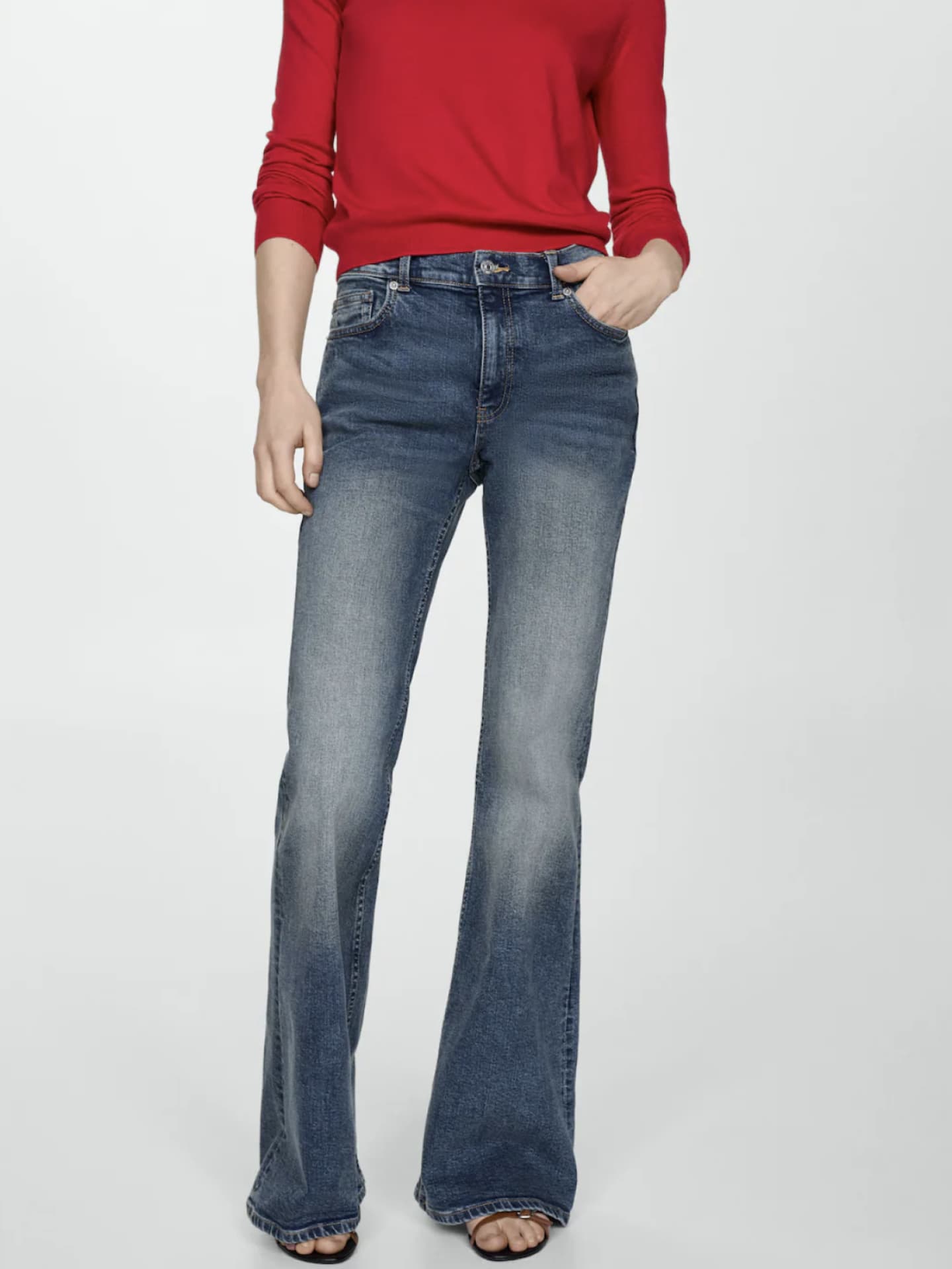 Flared Jeans von Mango