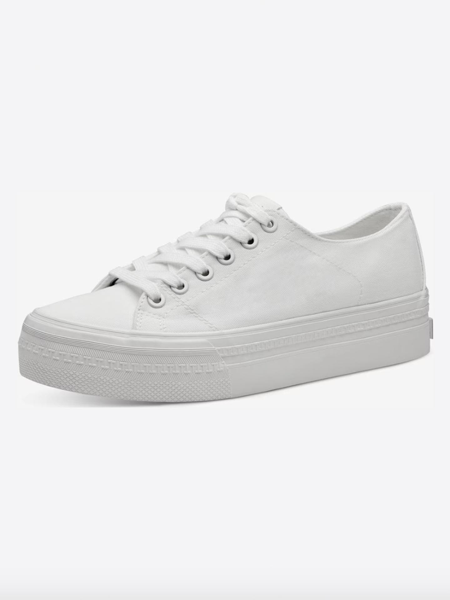 Weißer Sneaker von Tamaris