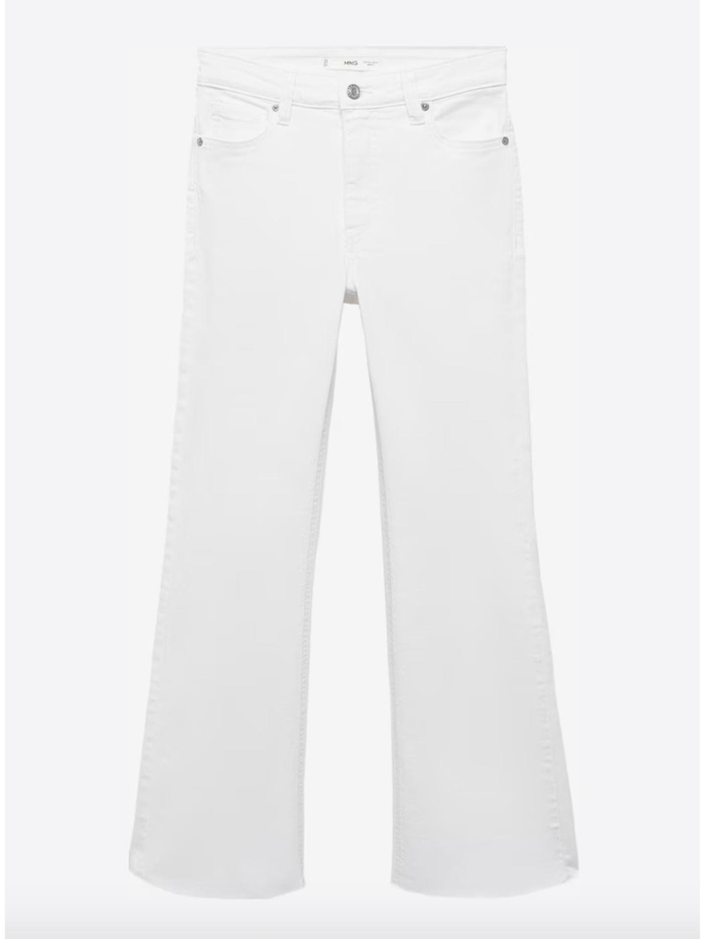 Weiße Jeans von Mango