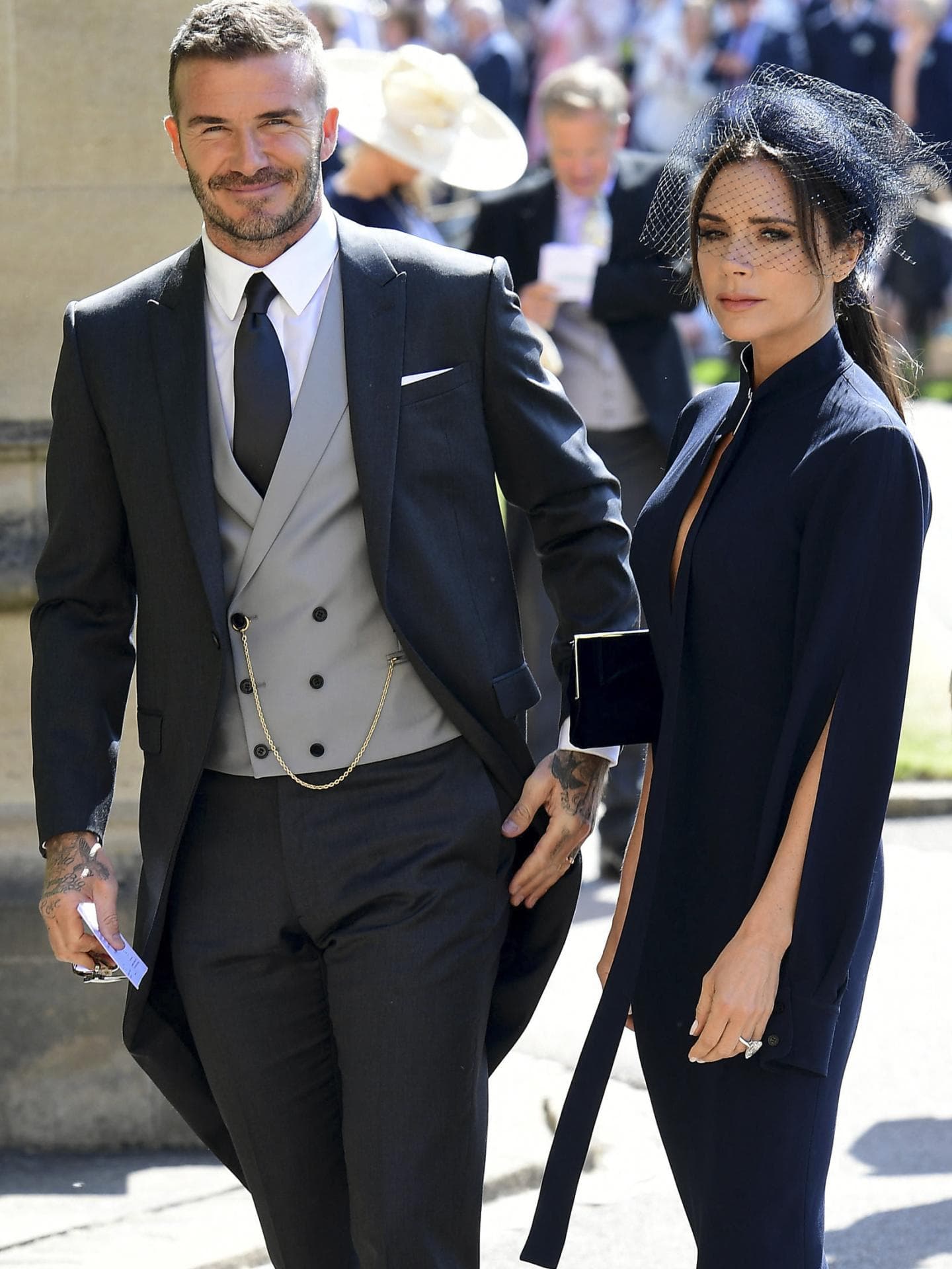 Victoria Beckham und David