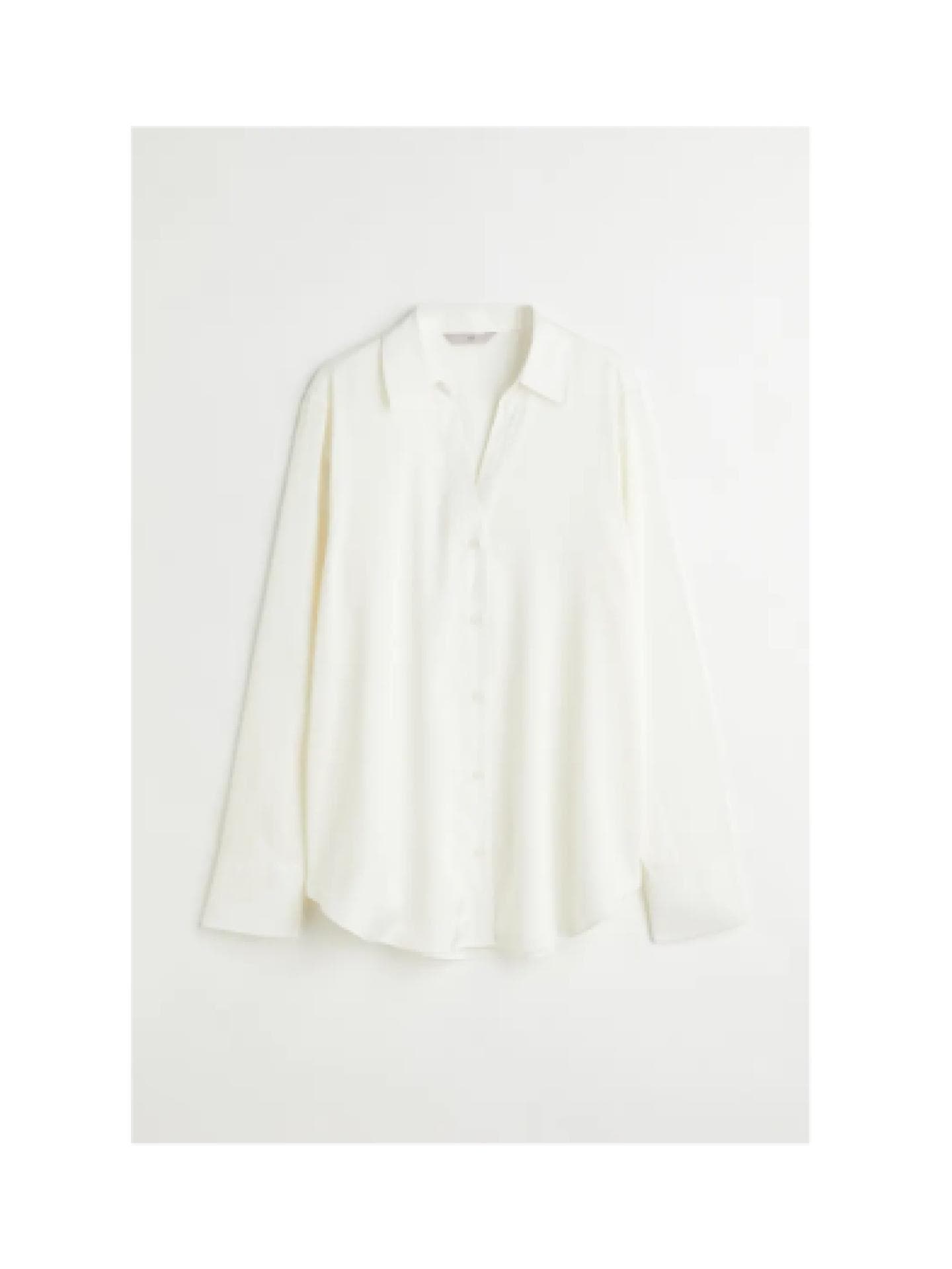 Weiße Bluse
