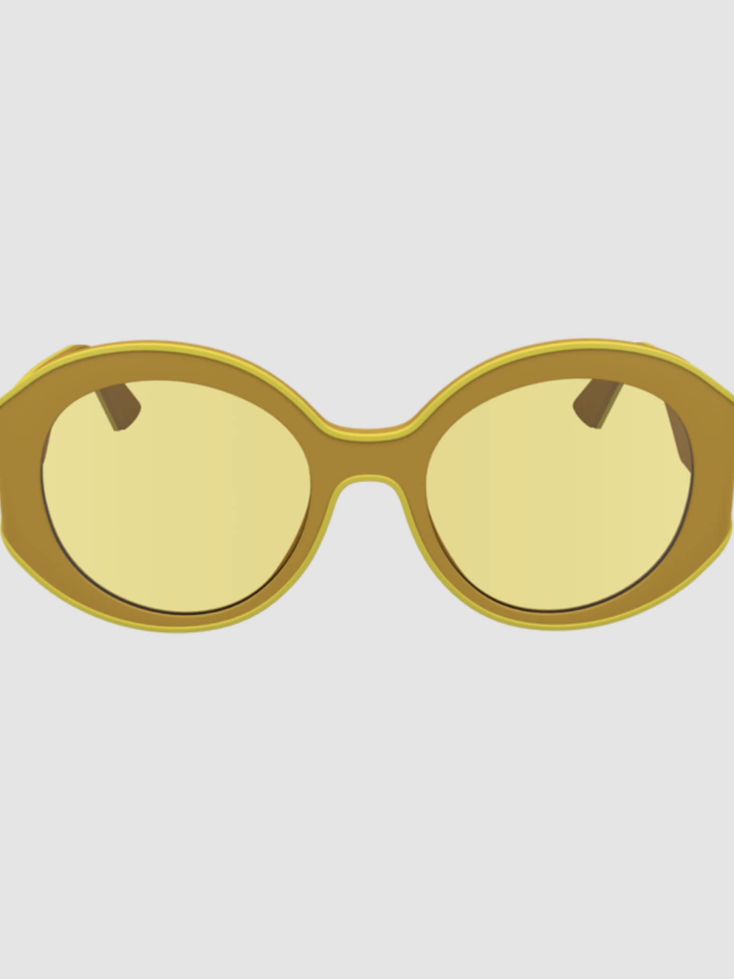 Longchamp Sonnenbrille in Gelb