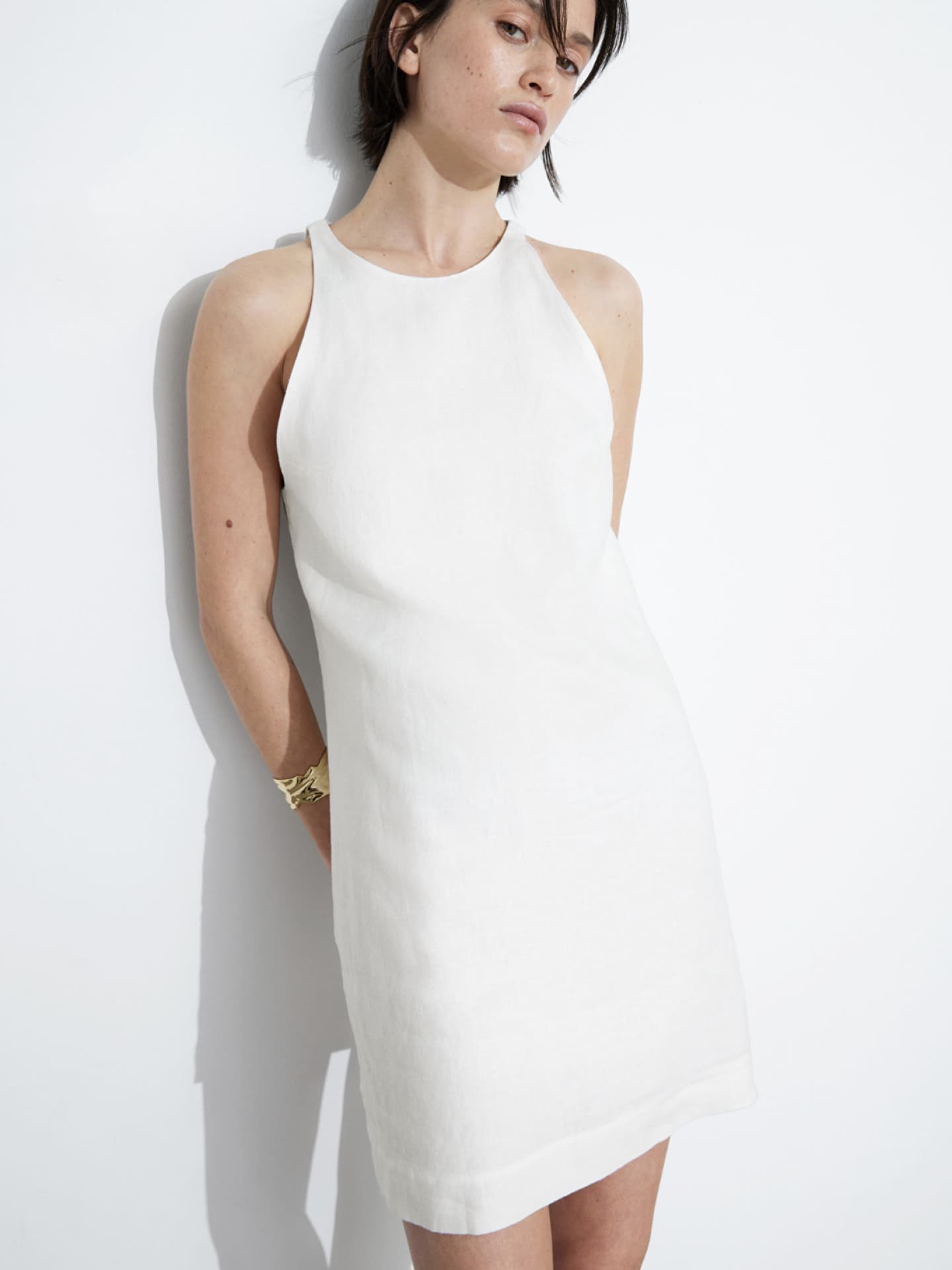 Weißes Mini-Kleid von & Other Stories