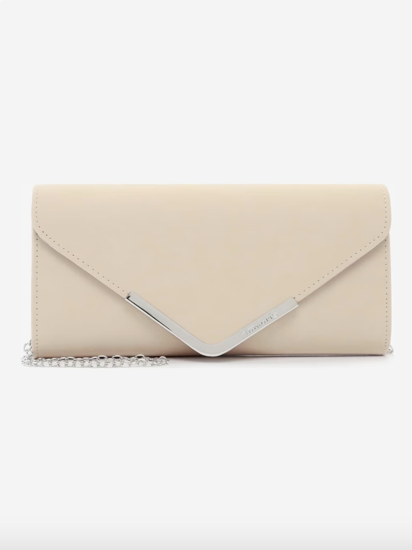 Nudefarbene Clutch von Tamaris