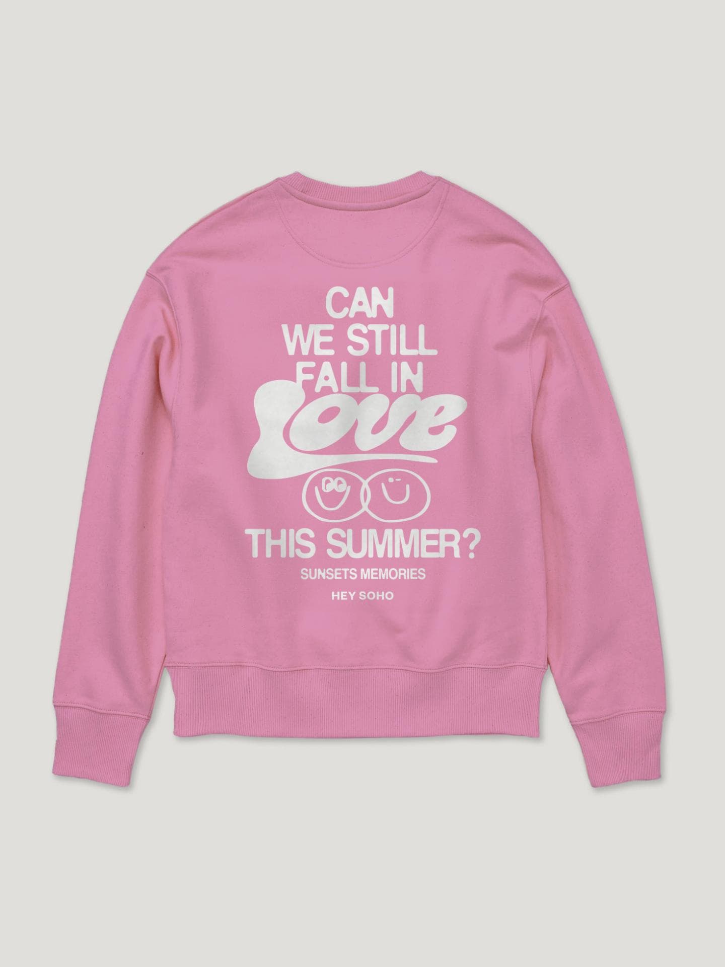 Rosafarbener Sweater