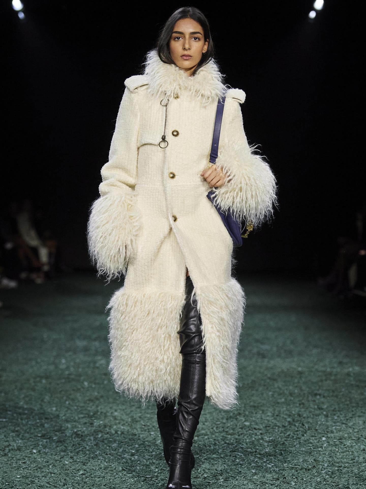 Mantel-Trends Shearling bei Louis Vuitton