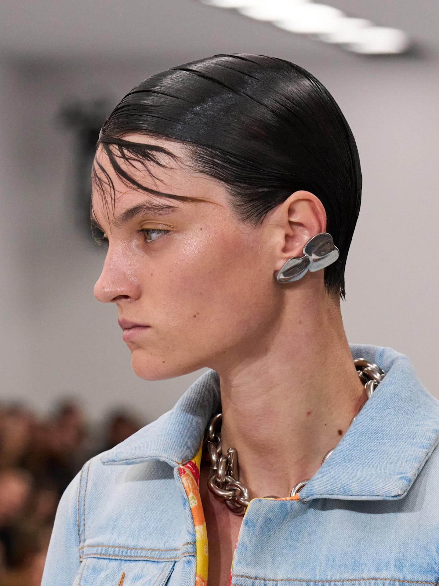 Sleek Hair Acne