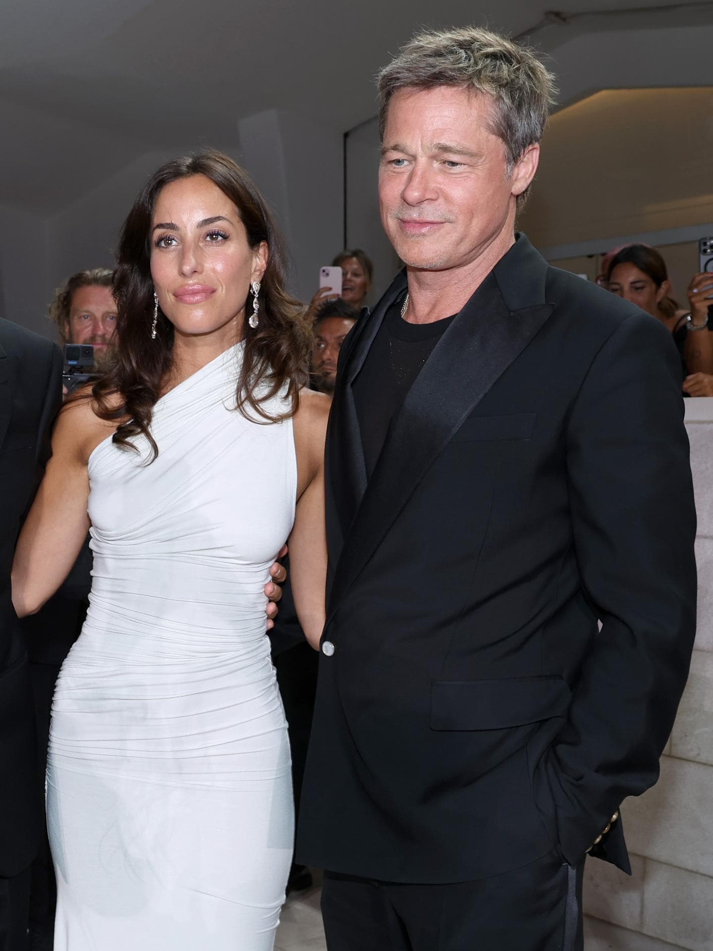 Ines de Ramon und Brad Pitt