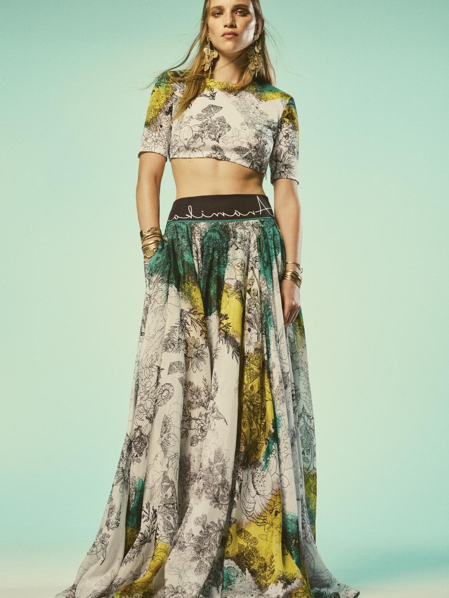 H&M Anamika Khanna Zweiteiler