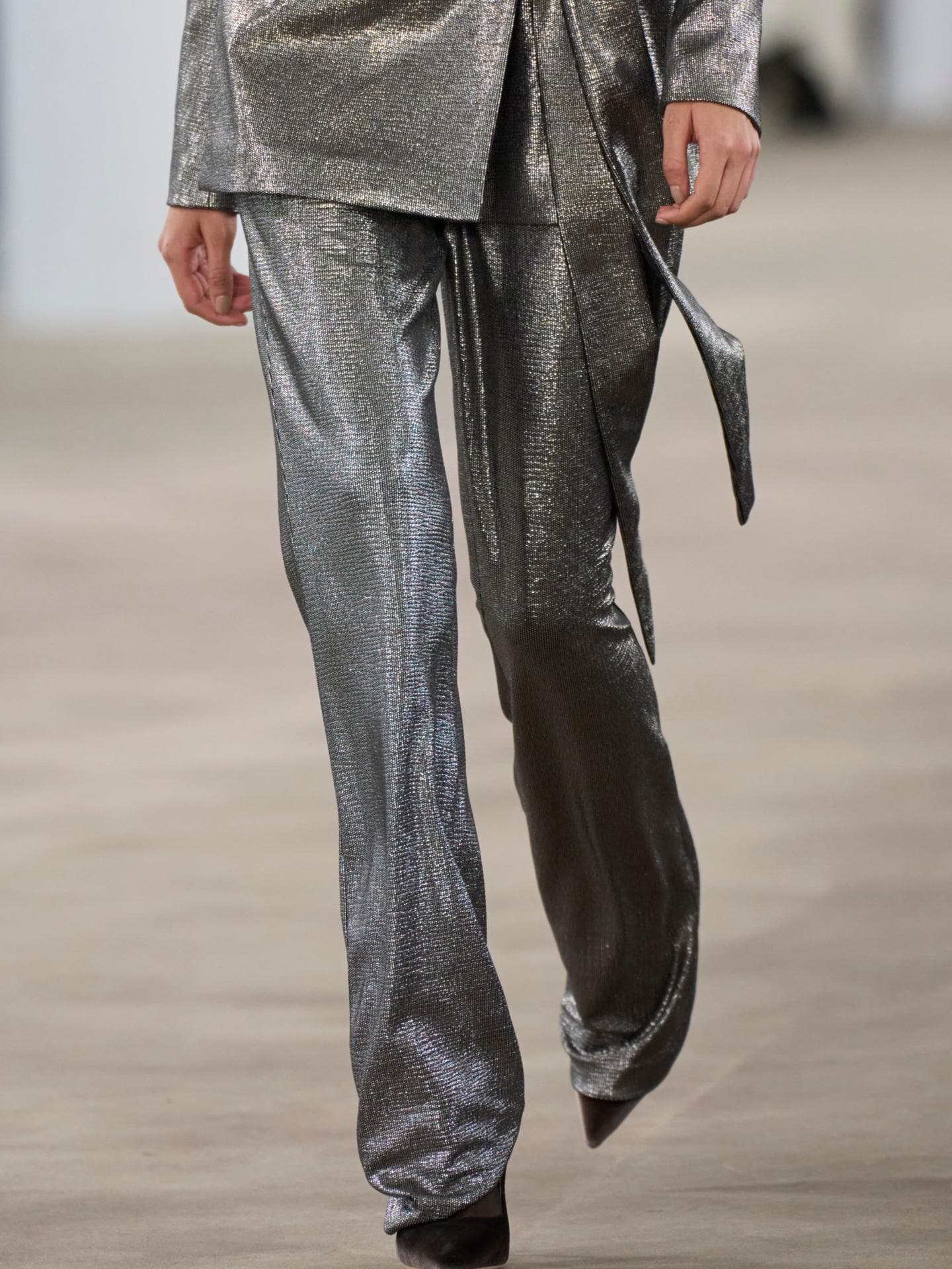 Hosen-Trends für Herbst und Winter Metallic Hosen