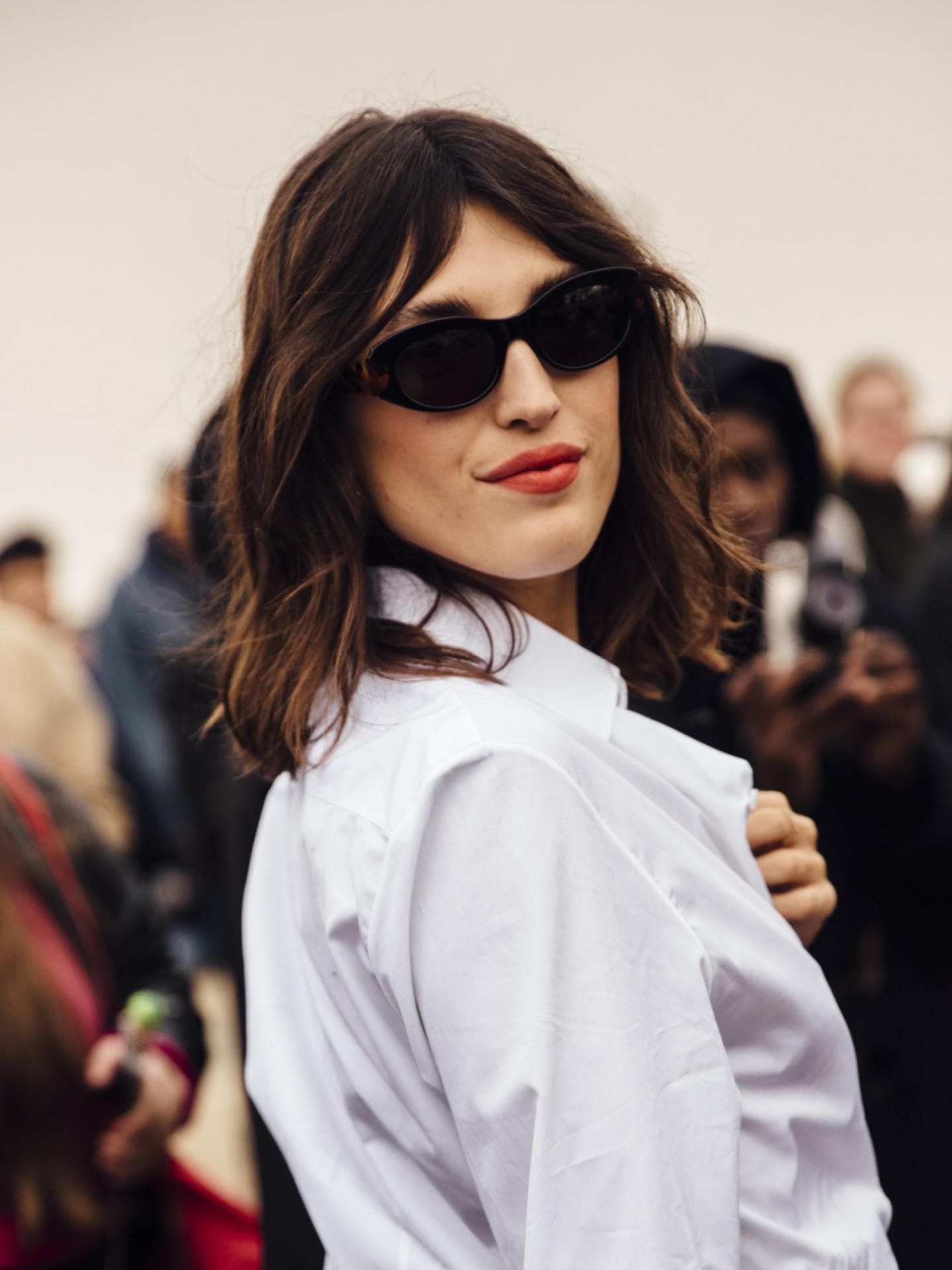 Kurzhaarfrisuren Französinnen French-Cut