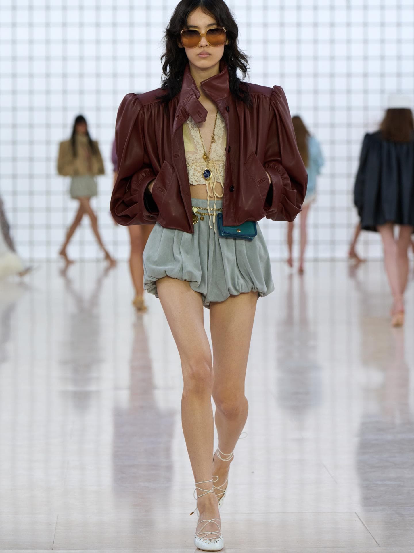 Paris Fashion Week Trends Chloé Laufsteg
