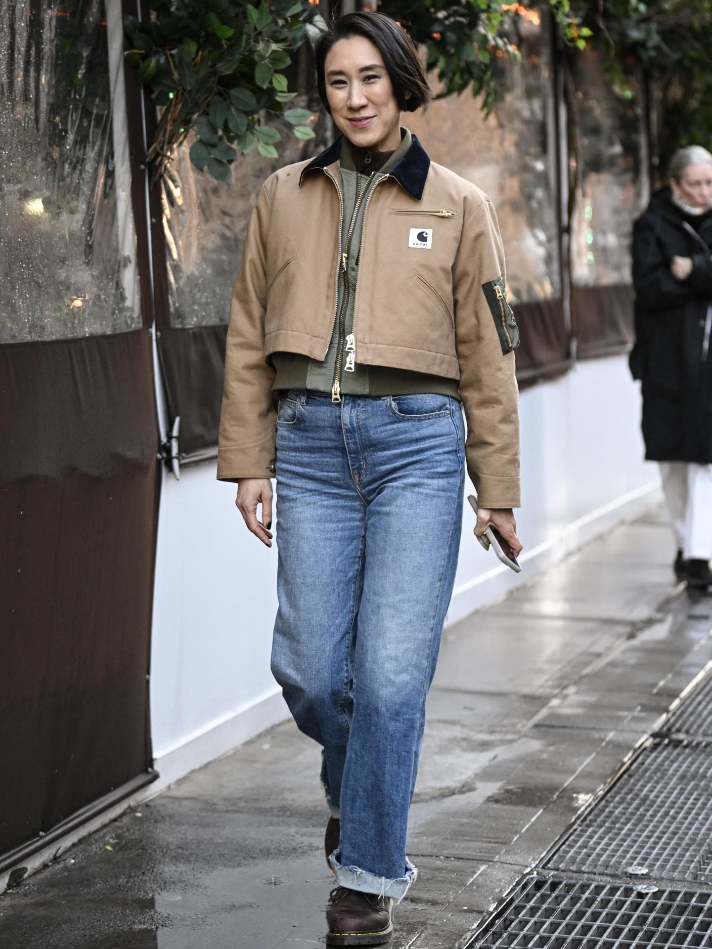 Eva Chen in Barn Jacket
