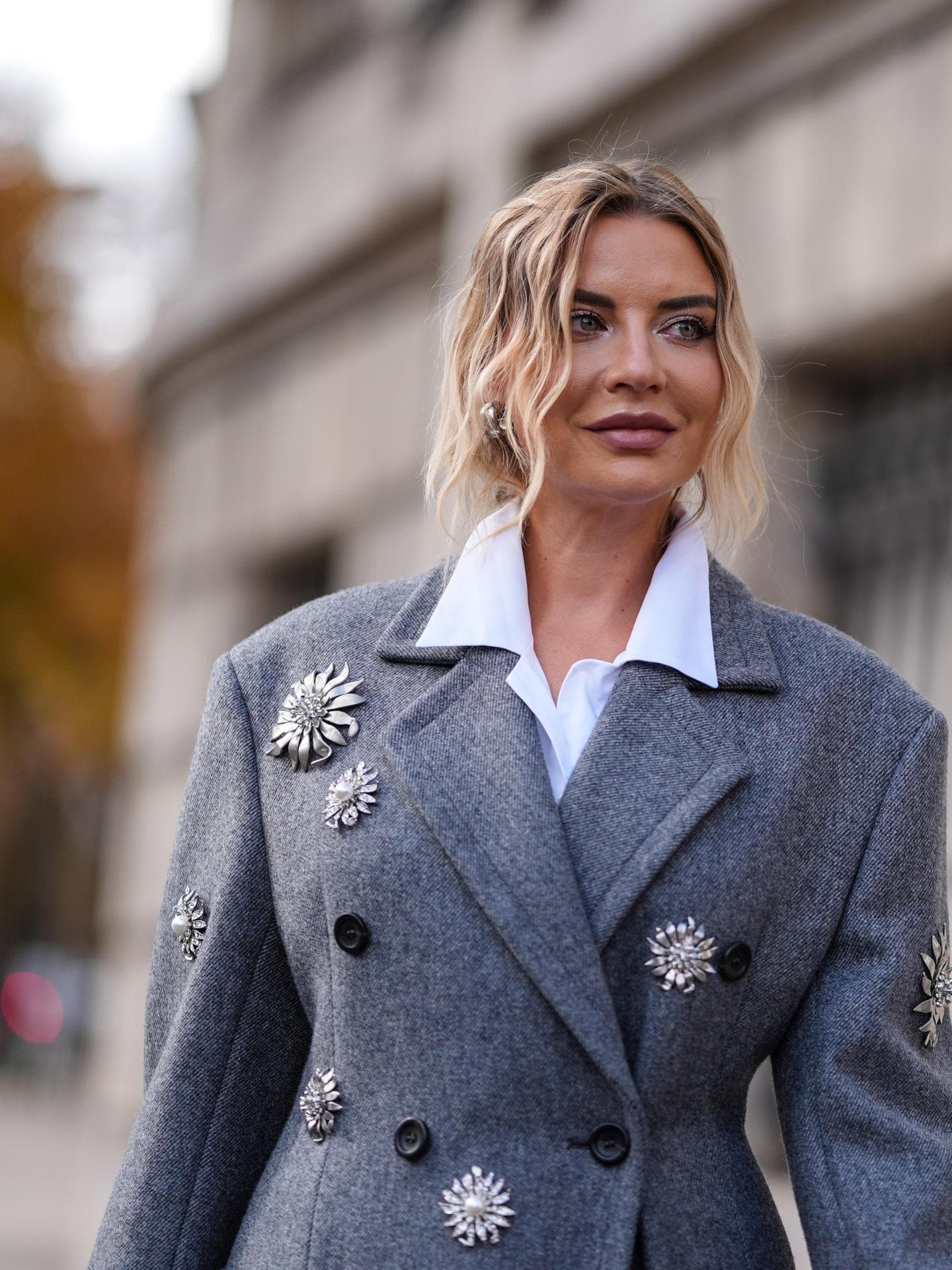 Blazer große Oberweite: tailliertes Modell
