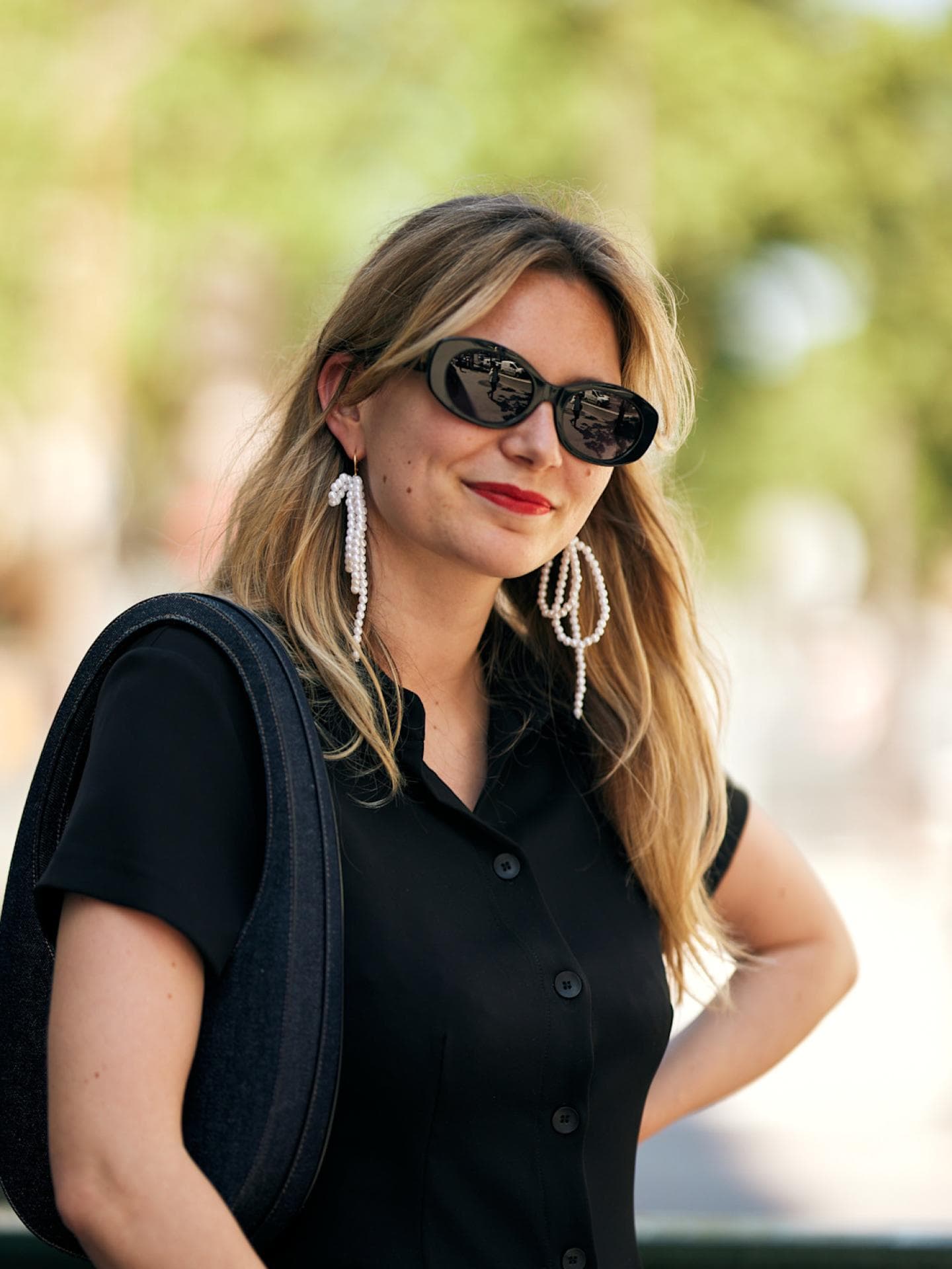 Bow Earrings Perlen Bow Earrings Perlen
