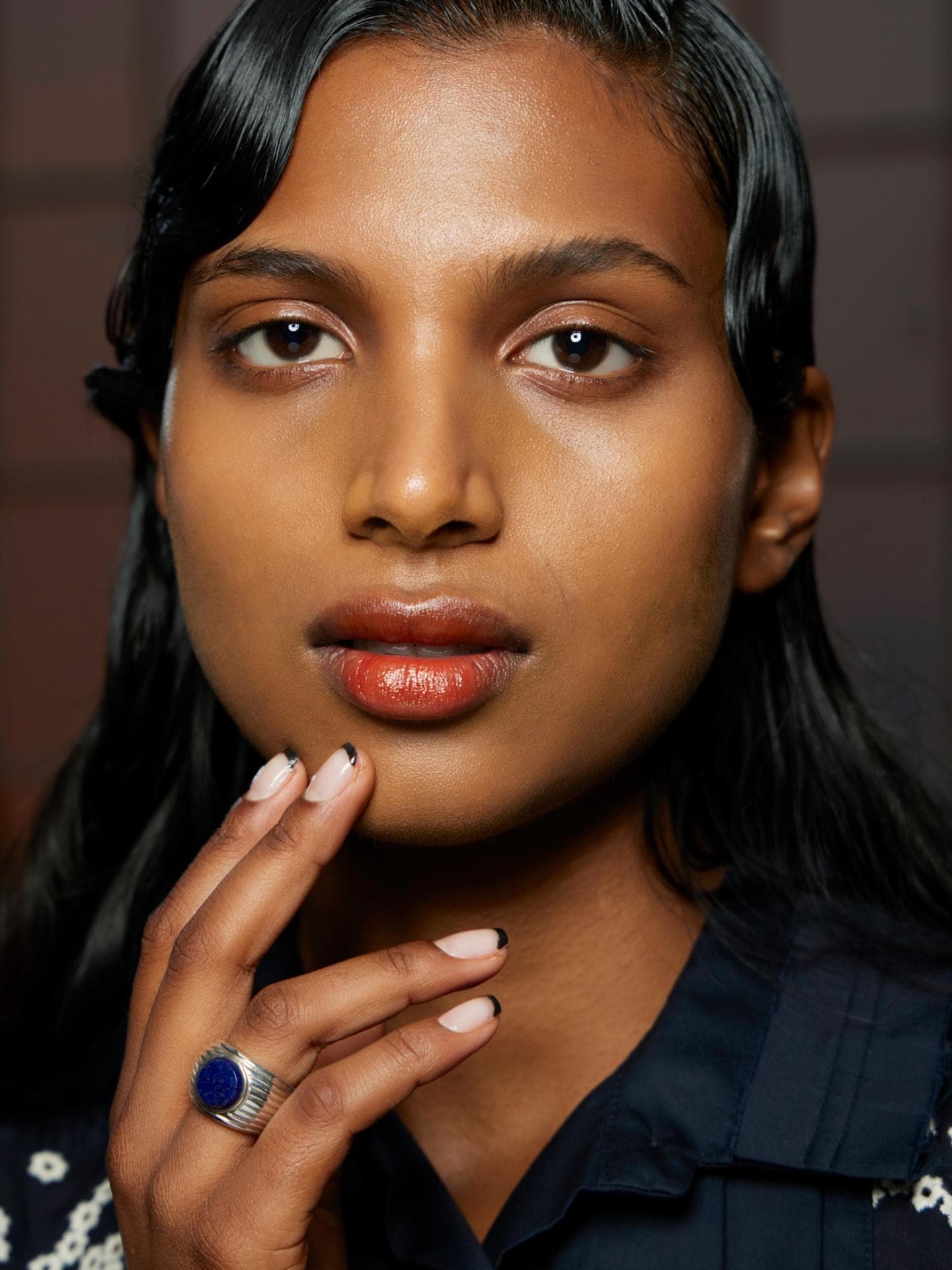 Modern French Nails