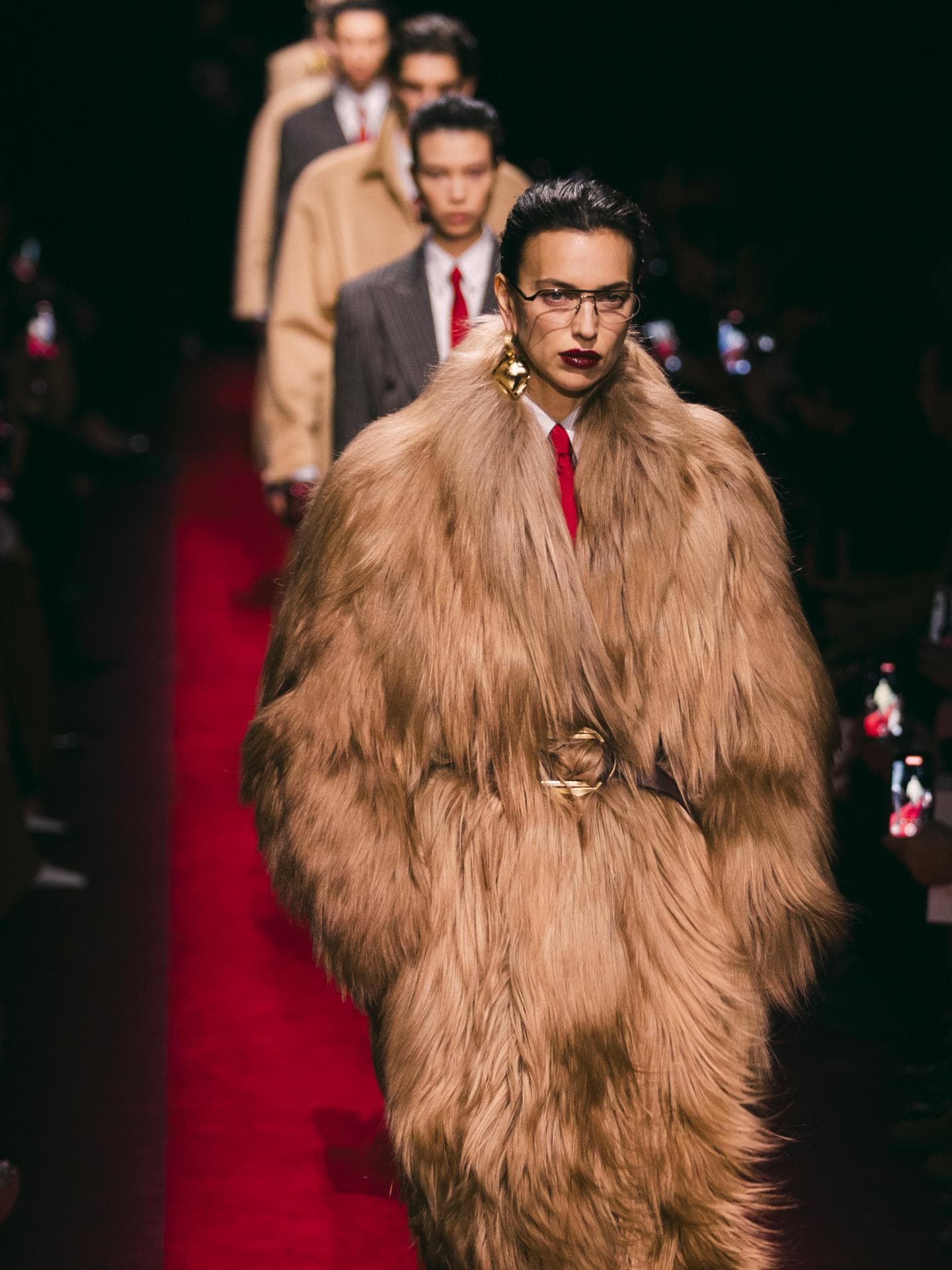 Ferrari Fashion Show Finale mit Irina Shayk
