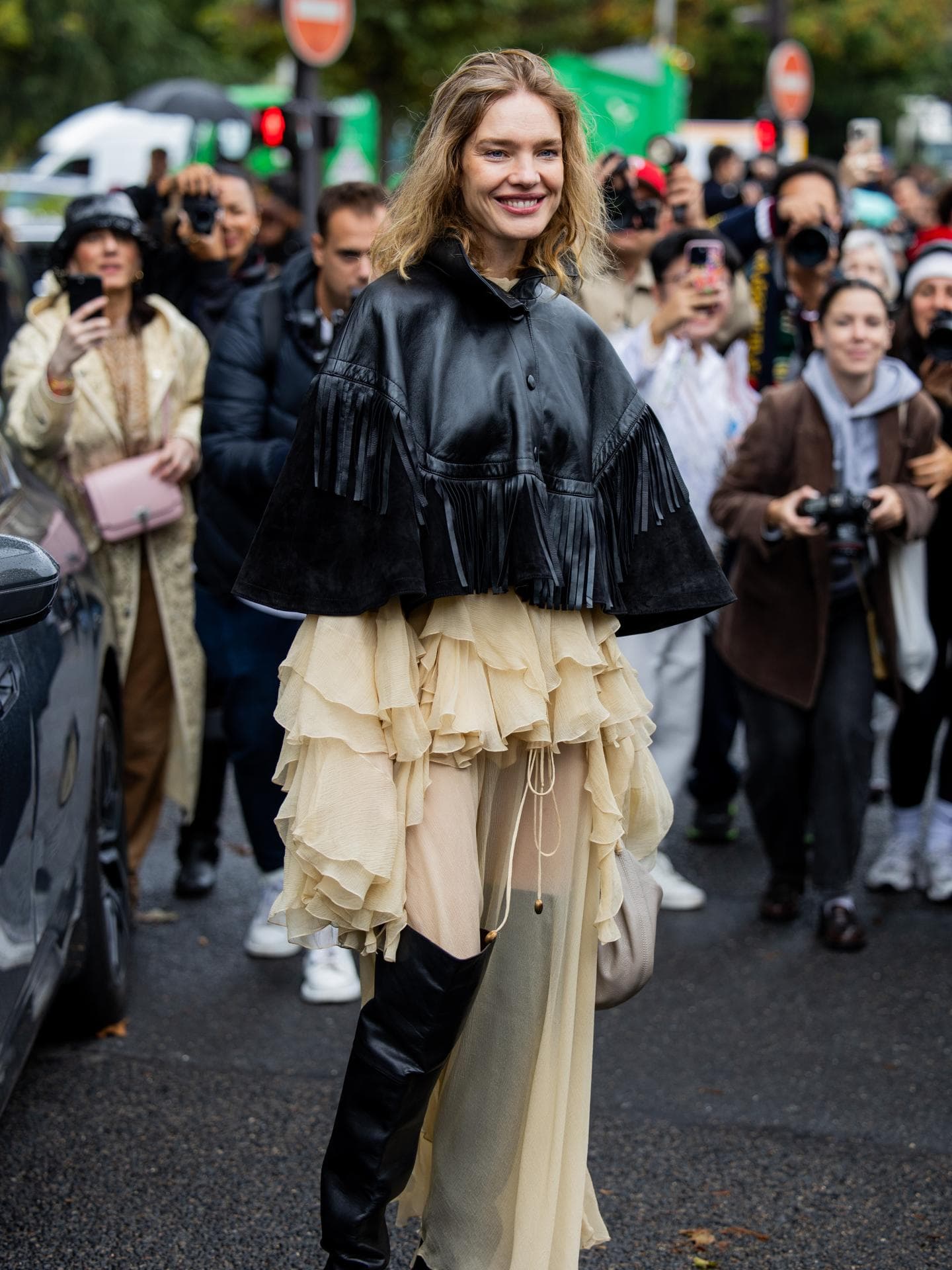 Lederjacke