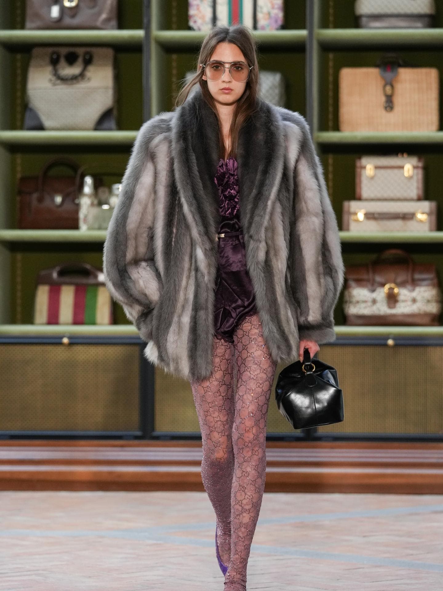 Gucci Cruise Show Leggings