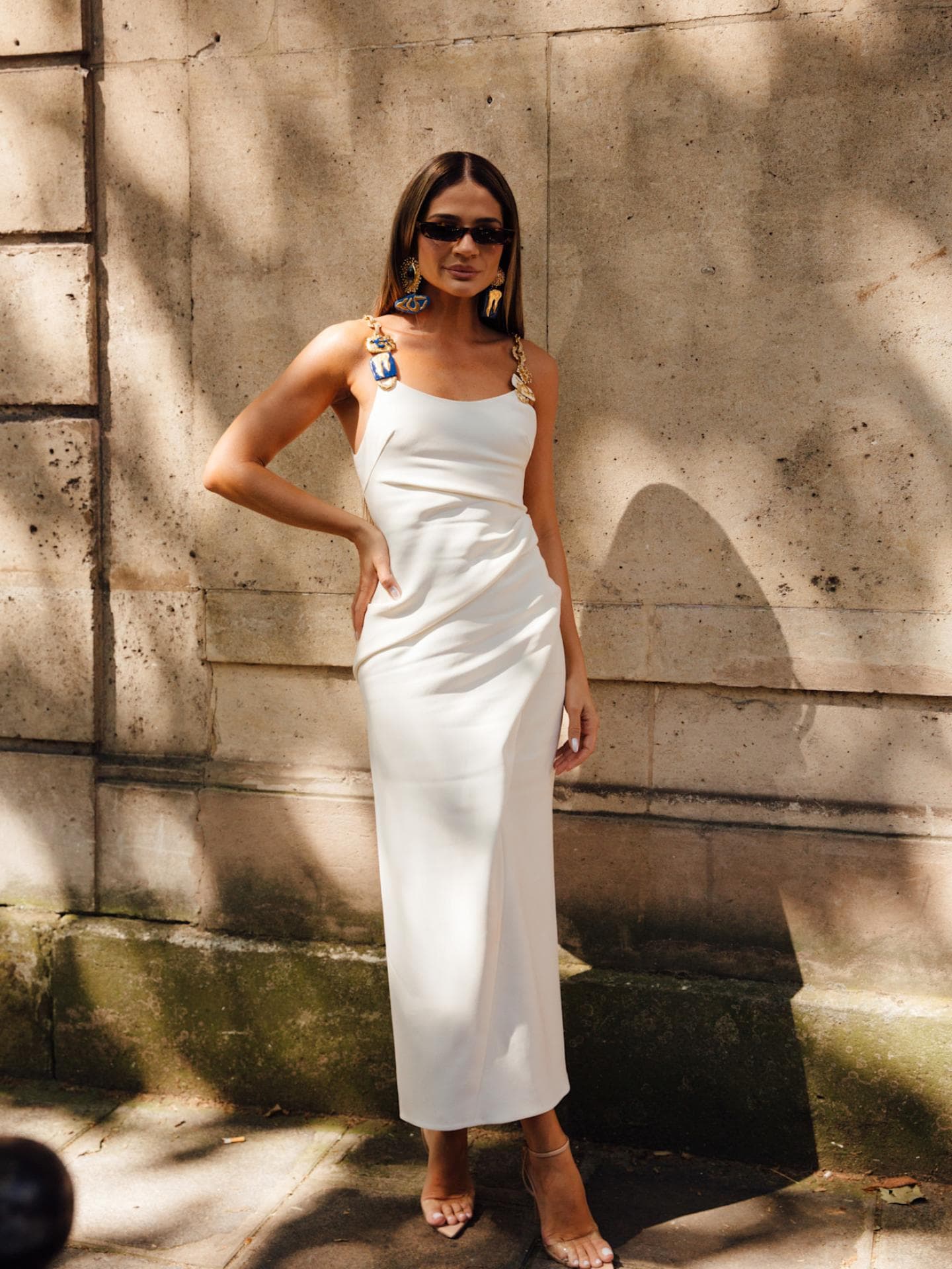 Weißes Kleid 
