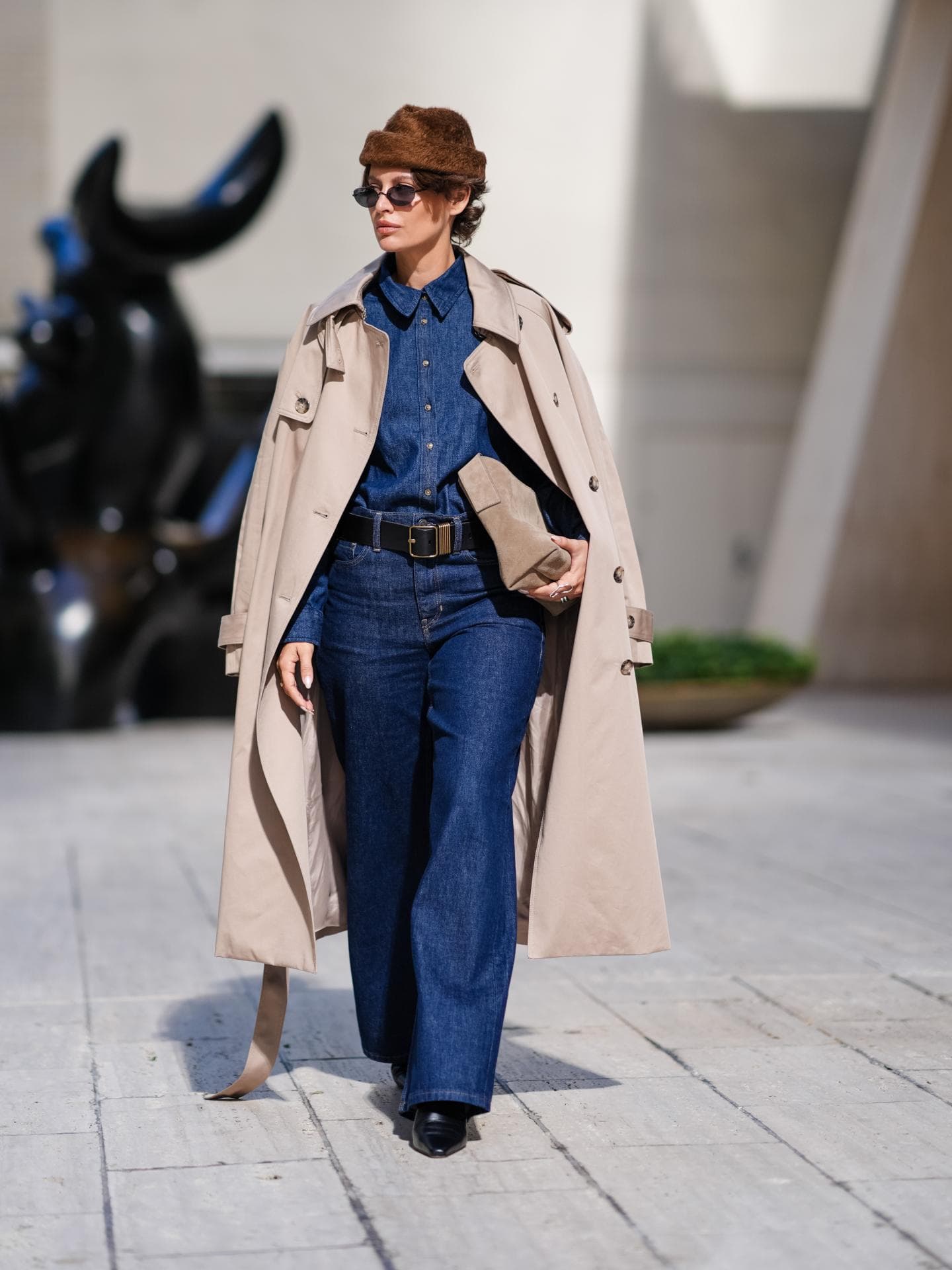 Jeanshemd zu Jeanshose