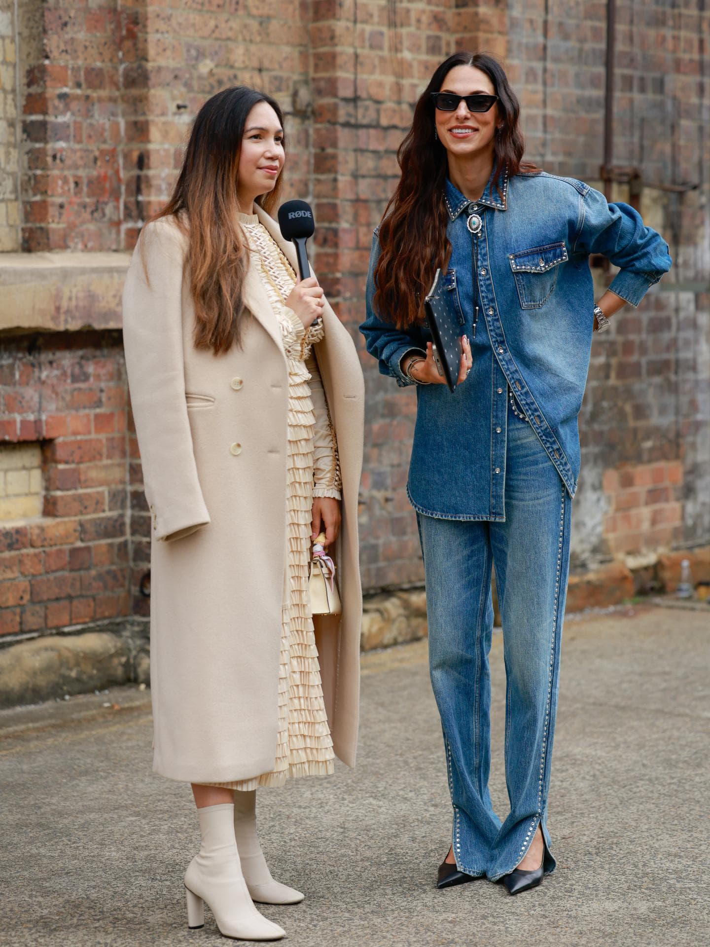 Jeanshemd zu Jeanshose