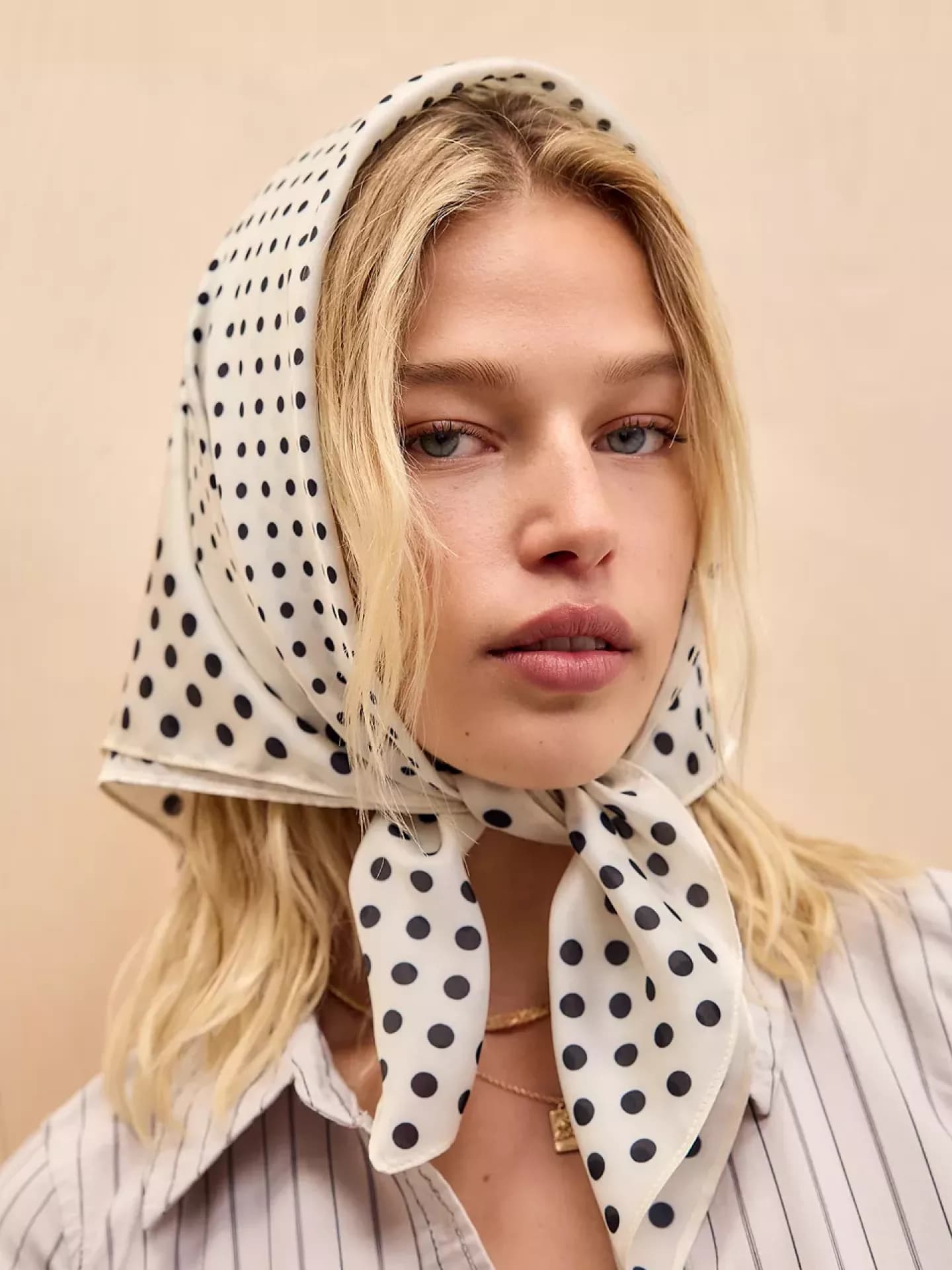 Polka Dot Kopftuch