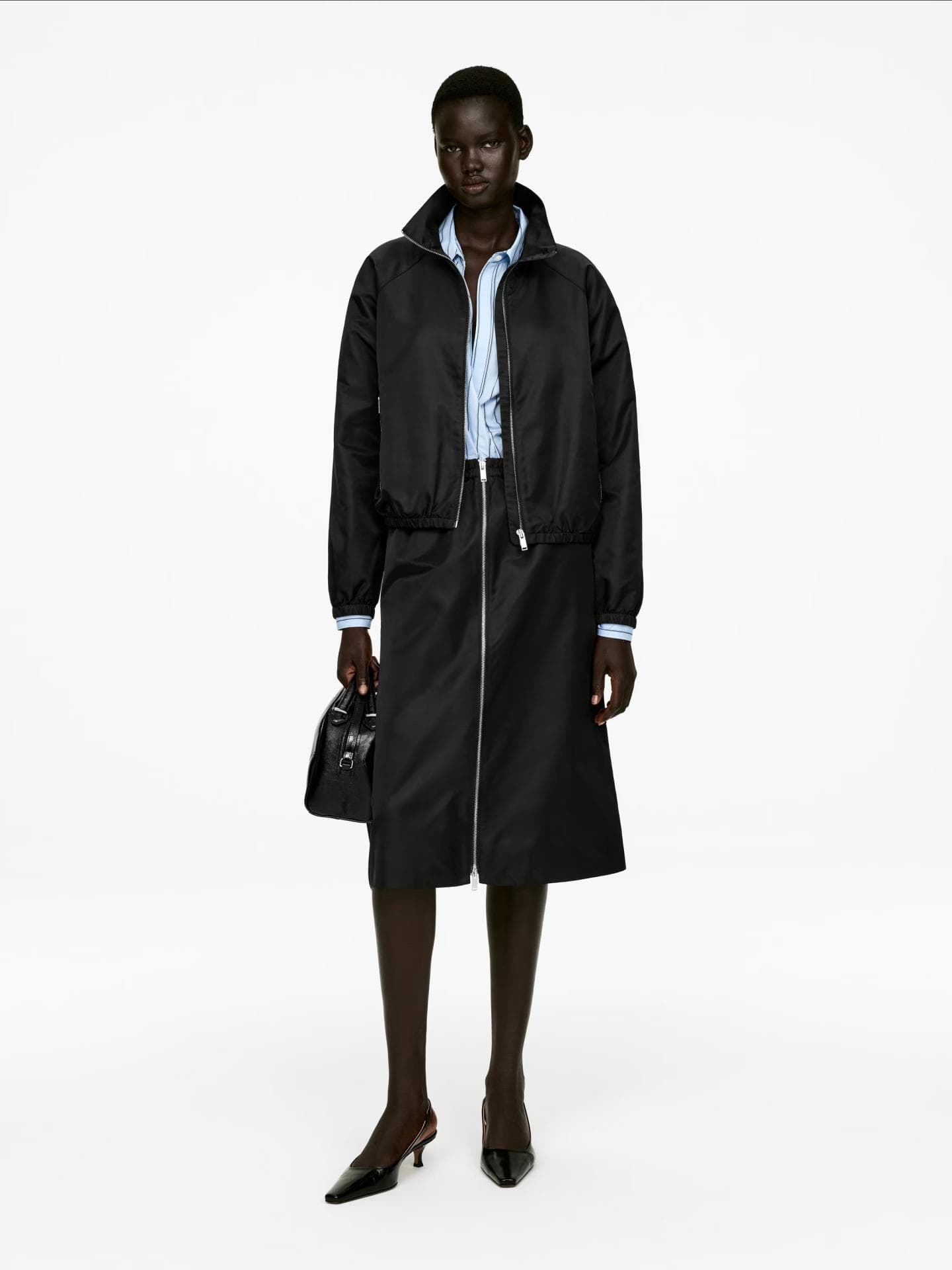 Herbst-Trends 2025: Die schönsten Jacken gibt es bei Arket - 3 Favoriten Funnel Jacket