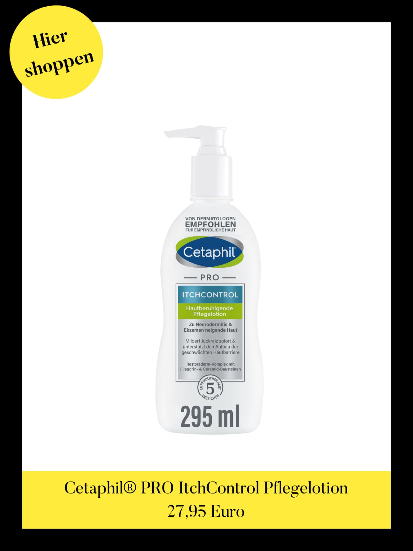 Cetaphil® PRO ItchControl Pflegelotion