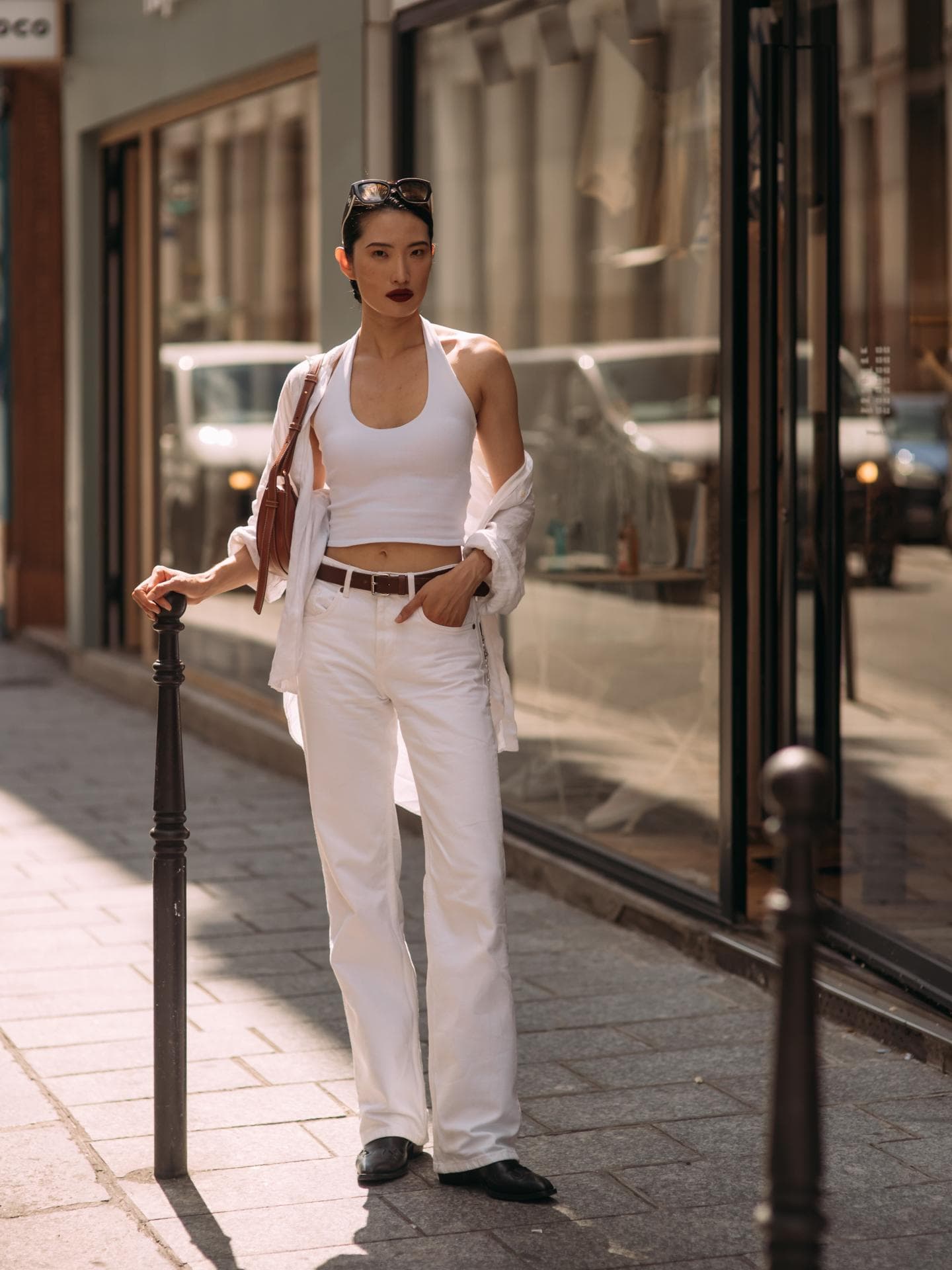 Neckholder Tops bei Hitze