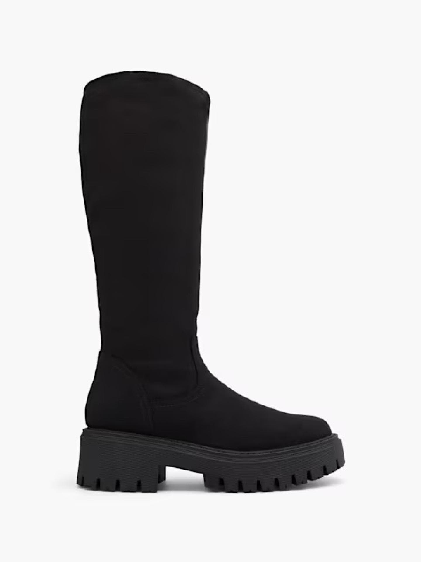 Stiefel in Wildlederoptik