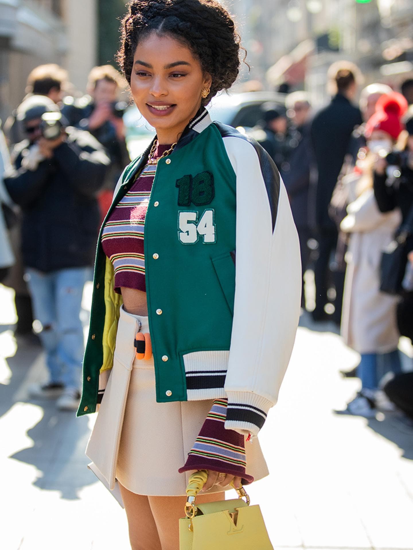 Preppy Style Frau in Preppy Style