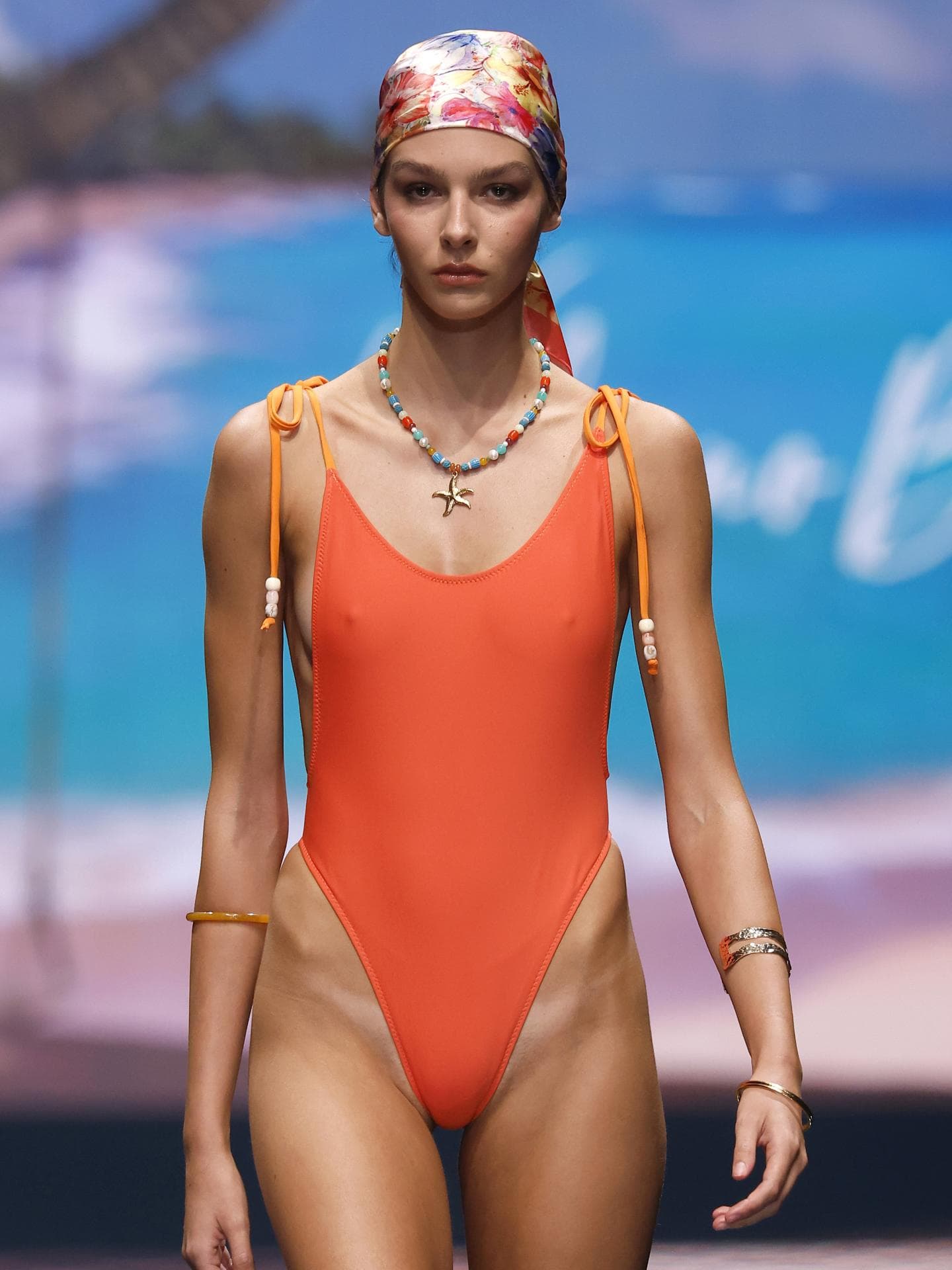 Gran Canaria Swim Week Volcano Blood Fashion Show