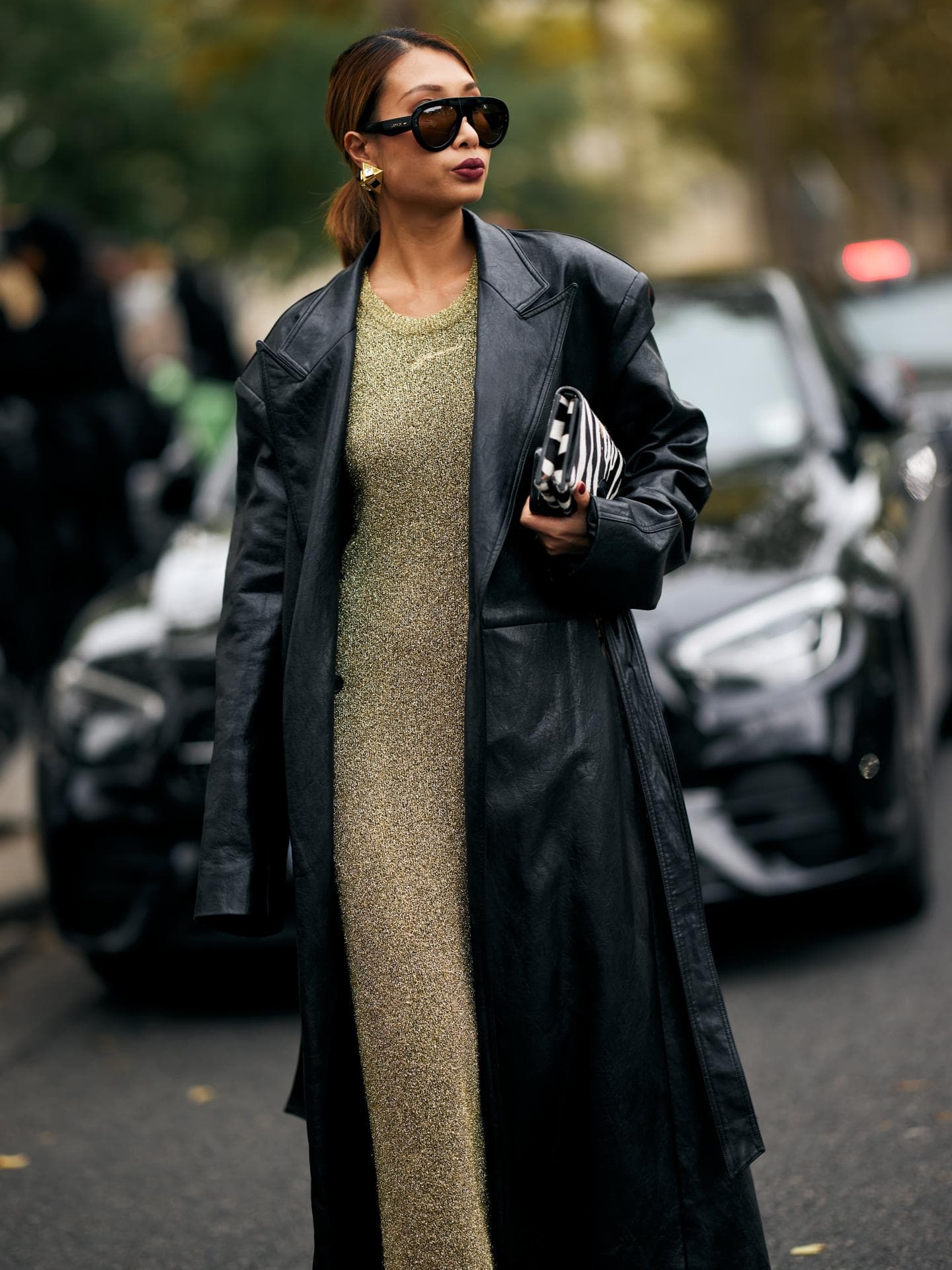 Ledermantel kombinieren