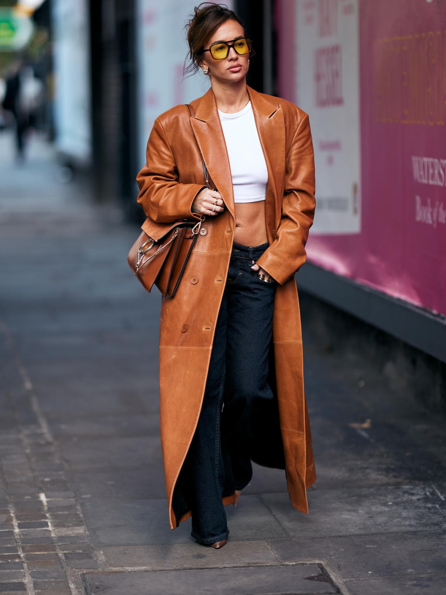 Ledermantel kombinieren