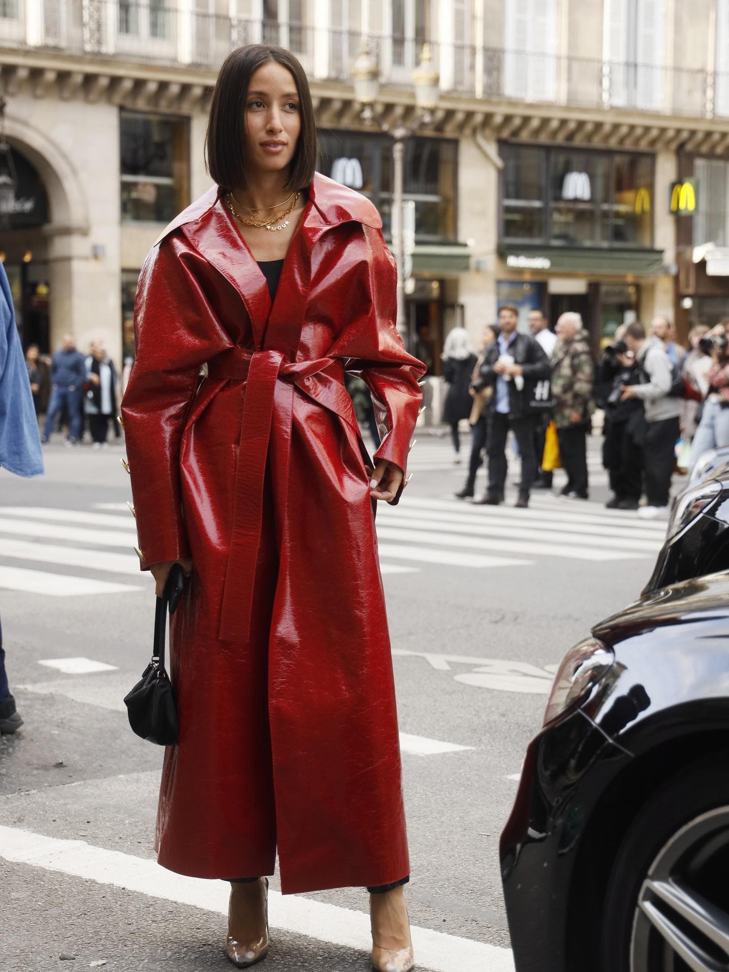 Ledermantel kombinieren